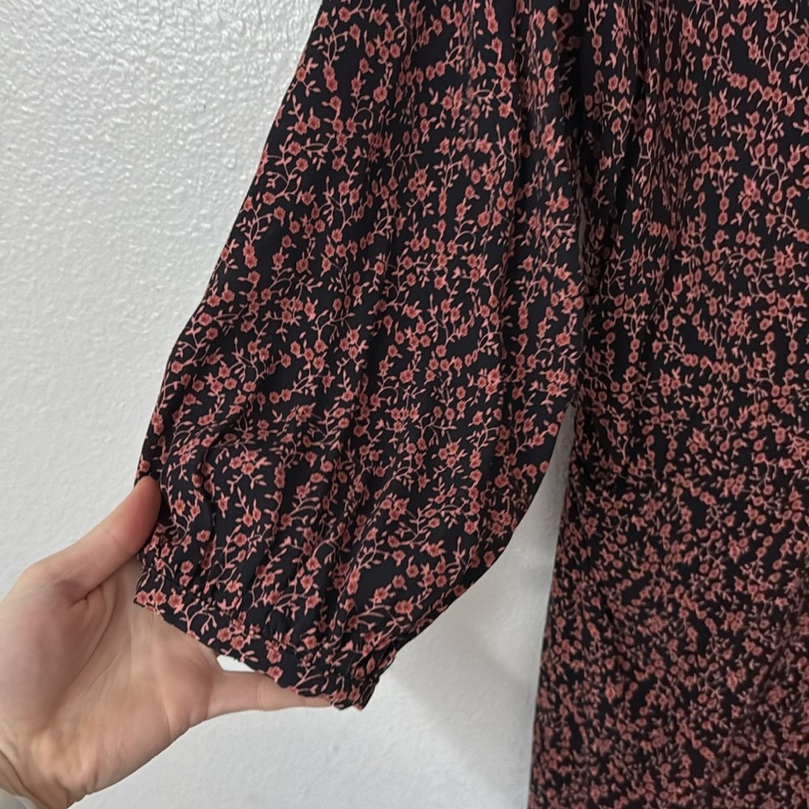 Free People NWT Free People Clara Tunic Blouse Dress in Floral Size L / US 10 / IT 46 - 6 Thumbnail