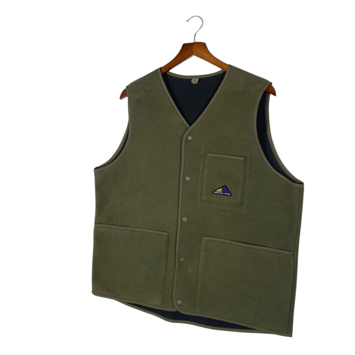 New Balance New Balance MT1996 3-Layer Classic Fleece Vest In Size US L / EU 52-54 / 3 - 3 Thumbnail