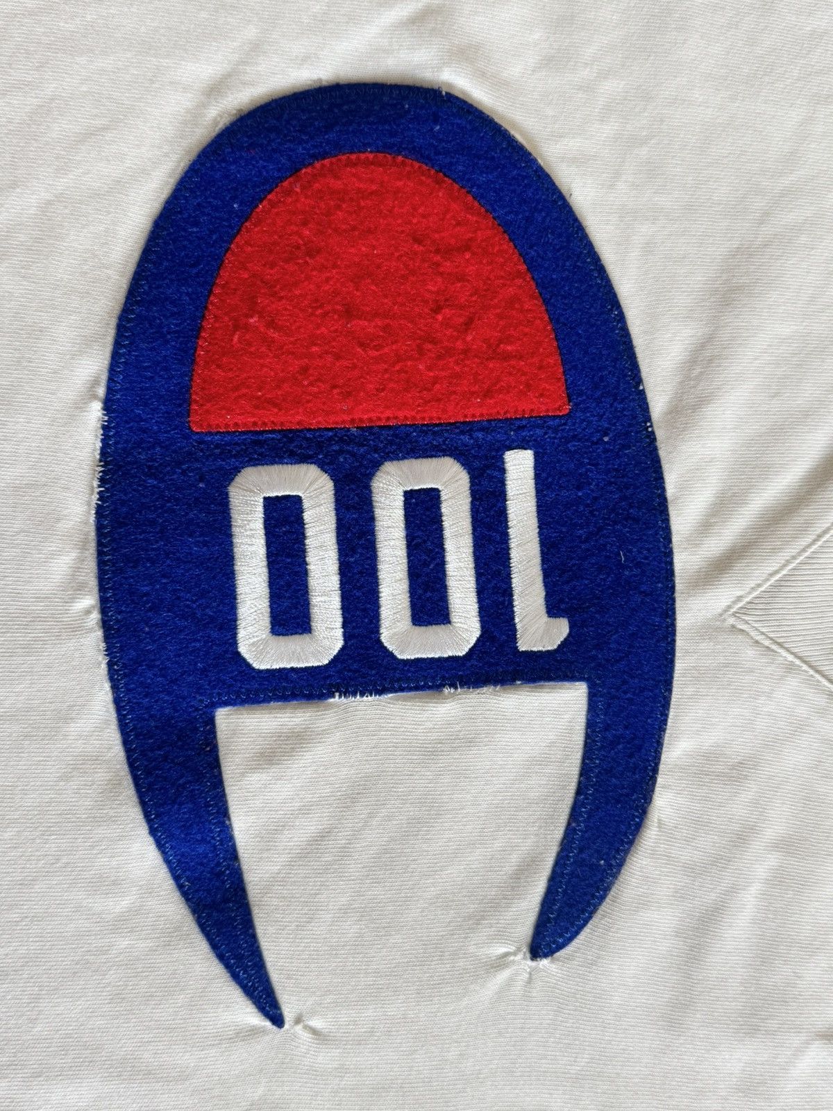 Champion Champion 100th Anniversary Chenille Logo Tee - White (Rare) Size US S / EU 44-46 / 1 - 2 Thumbnail