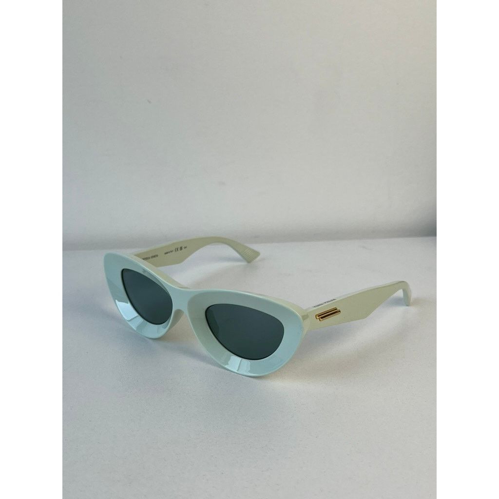NEW Bottega Veneta BV1325S Green Cat Eye Sunglasses