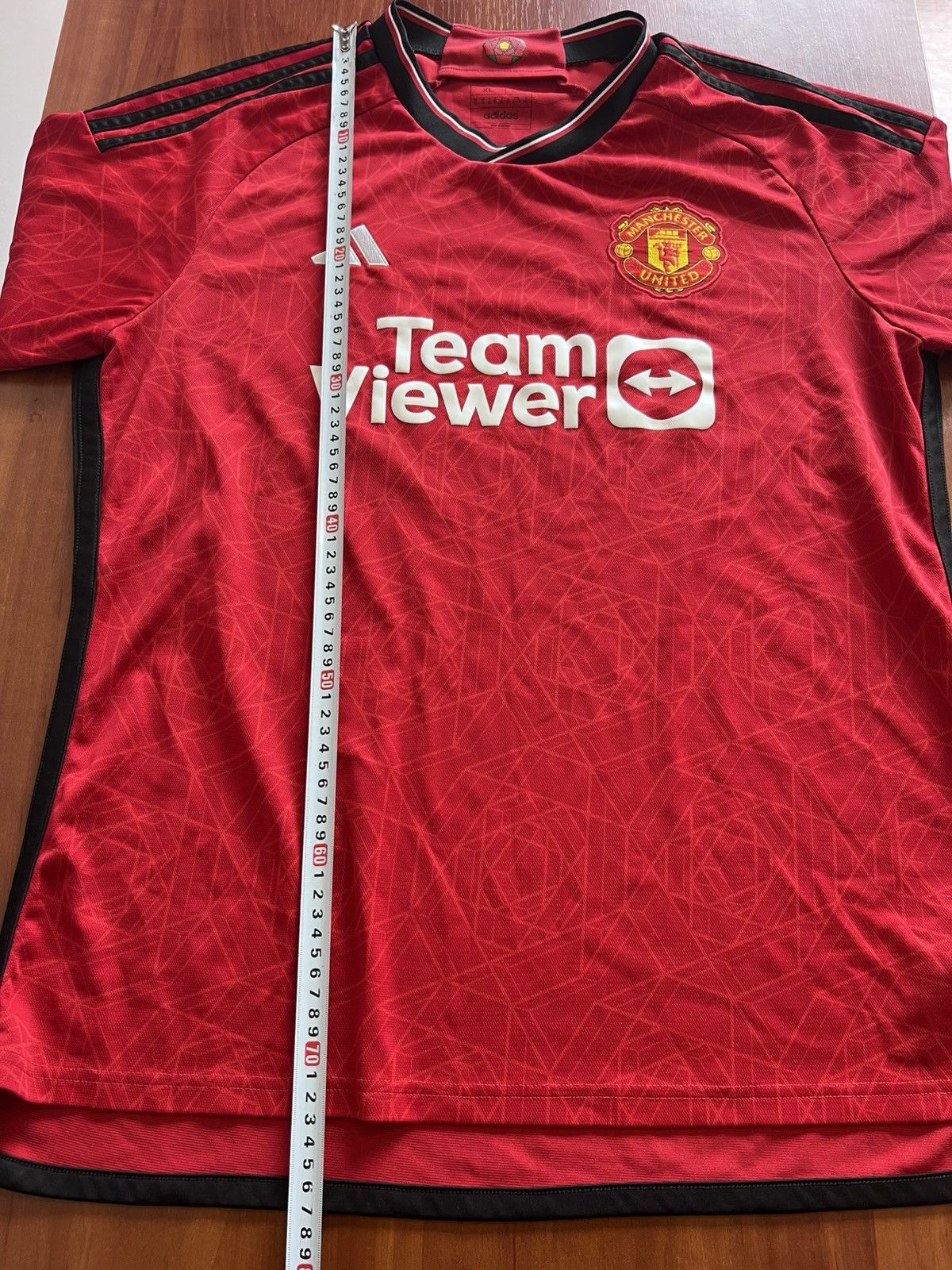 Adidas 2023/24 Adidas Manchester United Home Soccer Jersey Men’s XL Size US XL / EU 56 / 4 - 11 Thumbnail