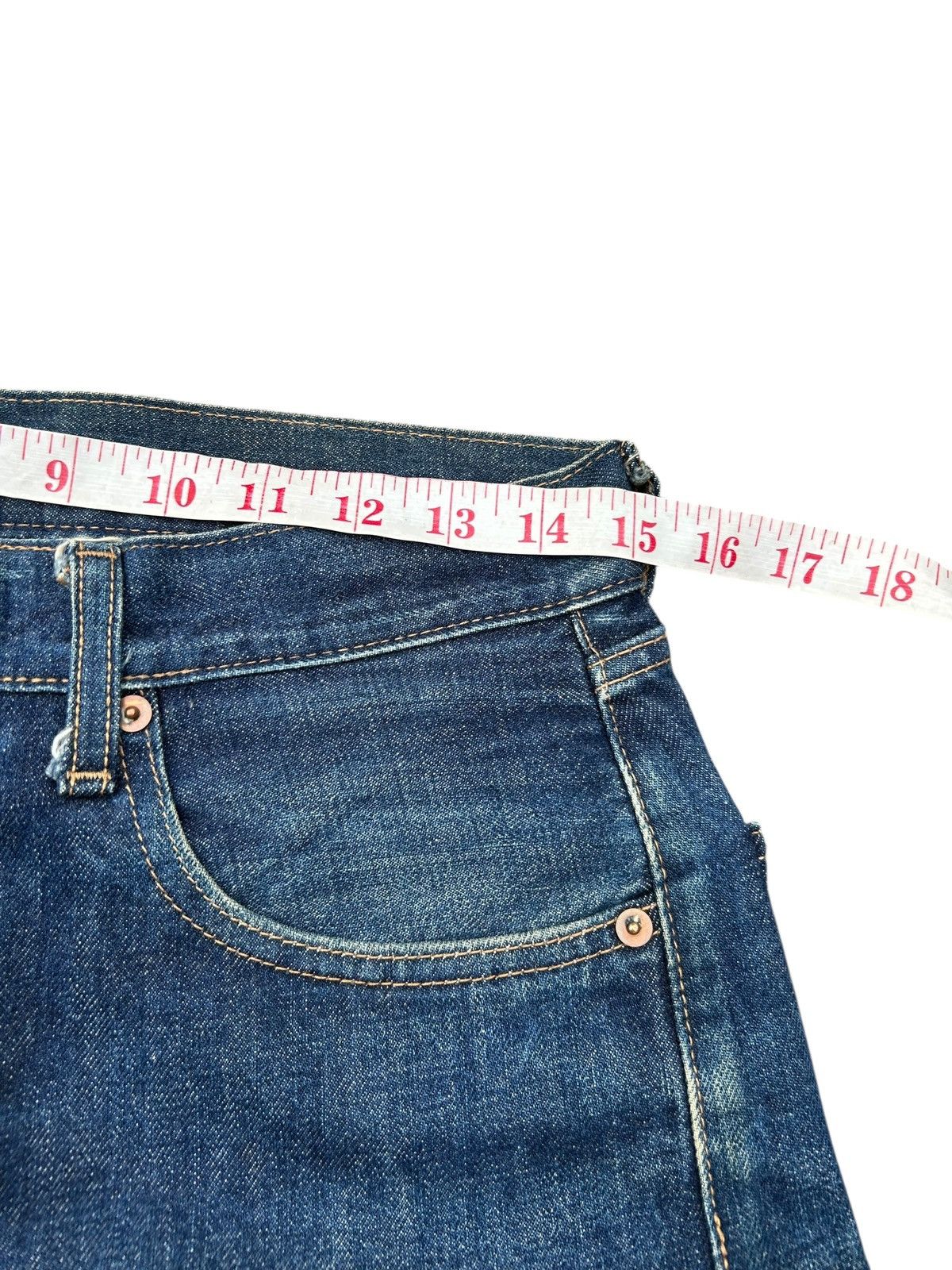 Kapital Vintage Japanese Brand UCW Selvedge Baggy Denim Jeans Size US 30 / EU 46 - 12 Thumbnail