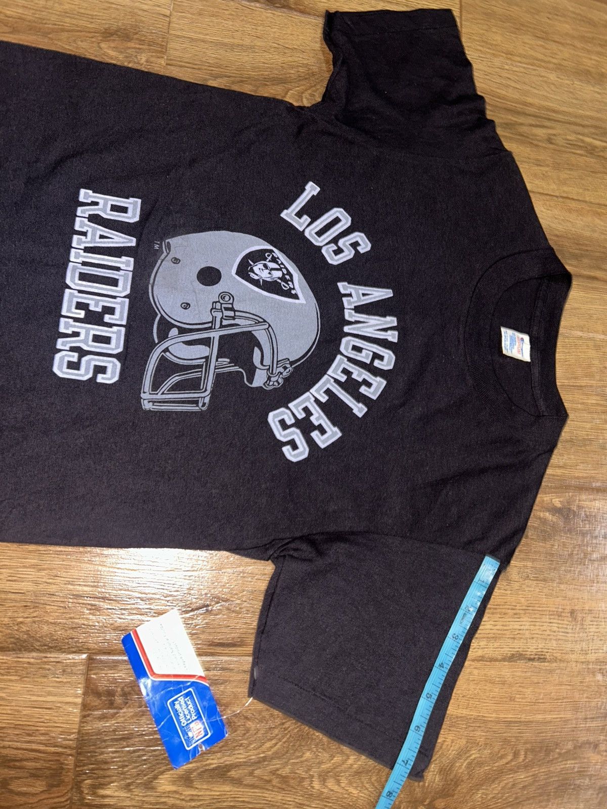 NFL Vintage 80’s Champion Los Angeles Raiders T-shirt Size US M / EU 48-50 / 2 - 14 Thumbnail