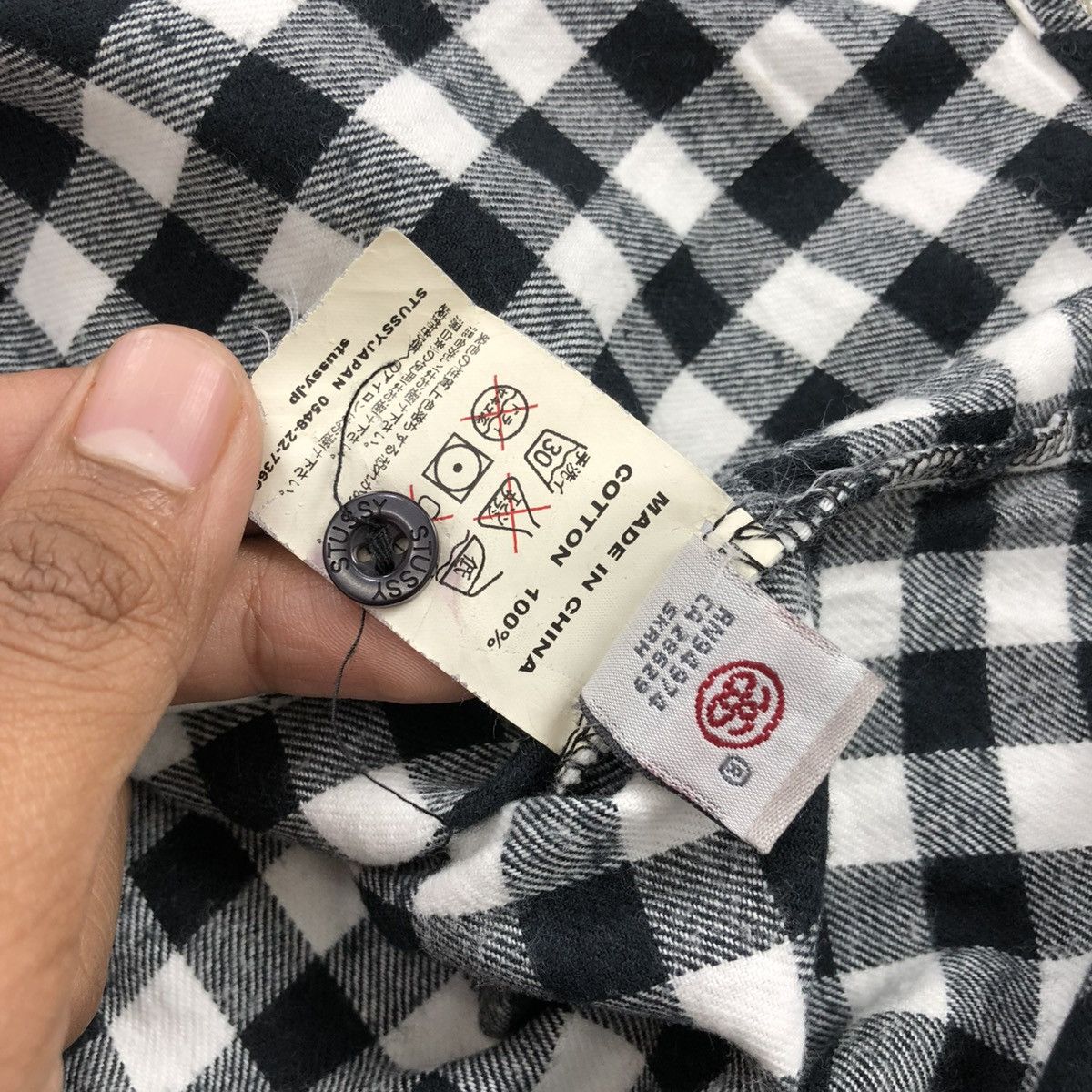 Stussy Vintage Stussy KidPlaid Flannel Shirt Bitch Skateboard Fuct Size US M / EU 48-50 / 2 - 7 Thumbnail