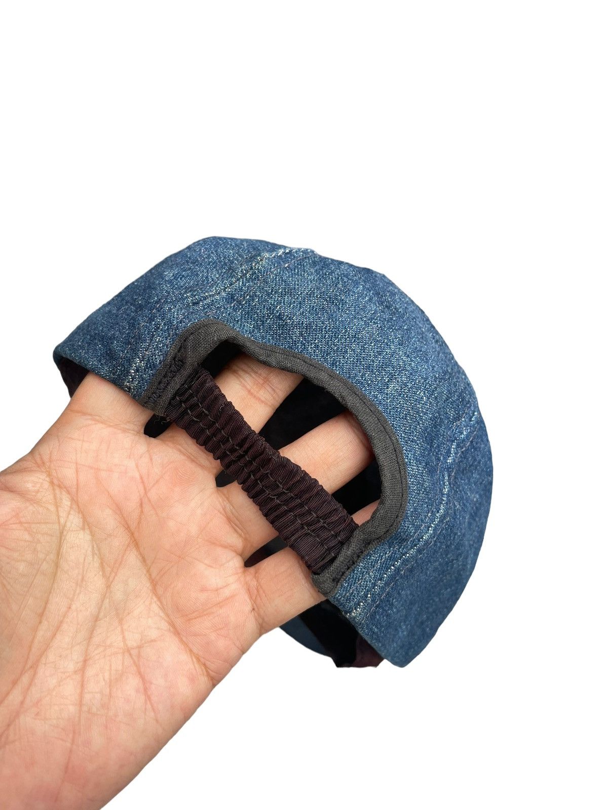 DKNY × Le Grande Bleu (L.G.B.) × Vintage Vintage DKNY Denim Cap Size ONE SIZE - 6 Thumbnail