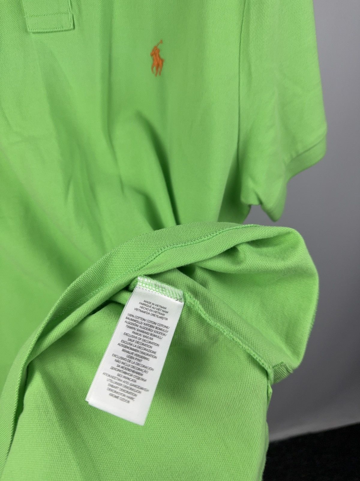 Polo Ralph Lauren Luxury 00s Ralph Lauren Polo lime green custom slim fit XL Size US XL / EU 56 / 4 - 8 Thumbnail