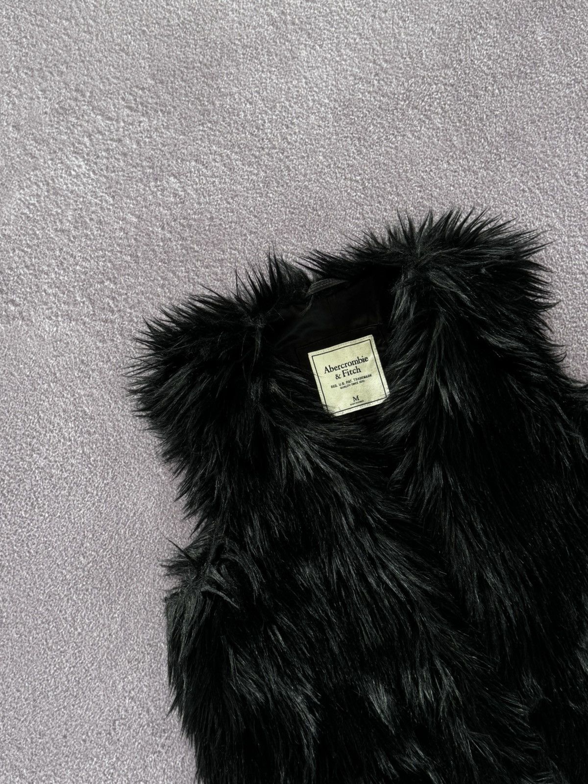 Hysteric Glamour Abercrombie & Fitch Glamour Y2K Faux Fur LGB Womens Vest Size M / US 6-8 / IT 42-44 - 7 Thumbnail