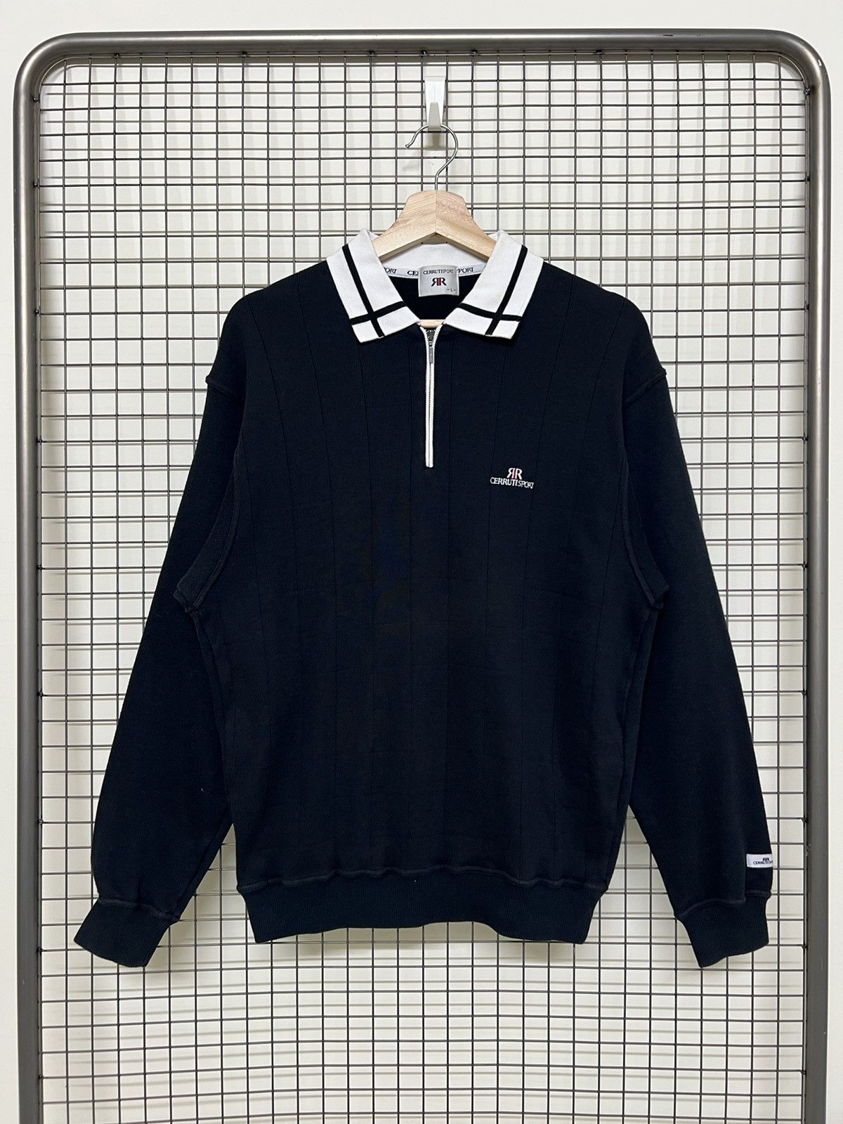 Cerruti 1881 × Designer 🚨Final Drop🚨Cerruti Sport Half Zipper Sweatshirt Jumper Size US L / EU 52-54 / 3 - 3 Thumbnail