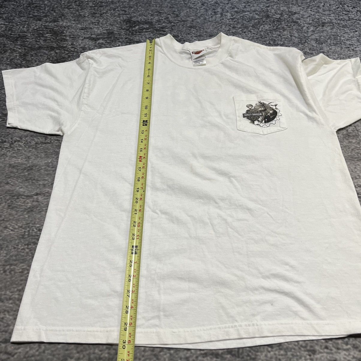 Harley Davidson Vintage Harley Davidson Pocket Tee Shirt Milwaukee Biker XL Size US XL / EU 56 / 4 - 9 Thumbnail