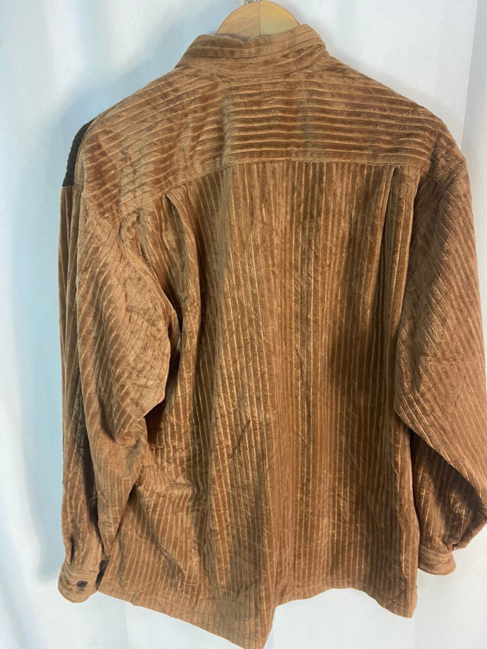 Japanese Brand Agate cosmopolitan button up cudroy/wool shirt Size US L / EU 52-54 / 3 - 11 Thumbnail