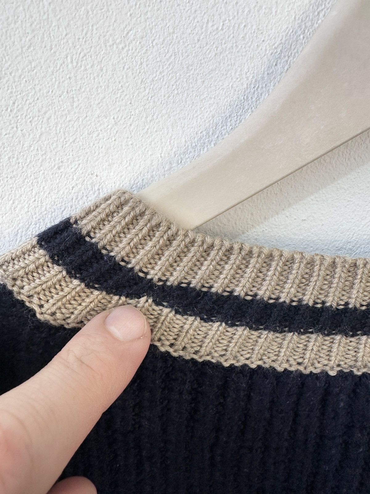 Eleventy Eleventy Italy Wool Cable Knit Sweater Preppy Style XL Size XL / US 12-14 / IT 48-50 - 13 Thumbnail