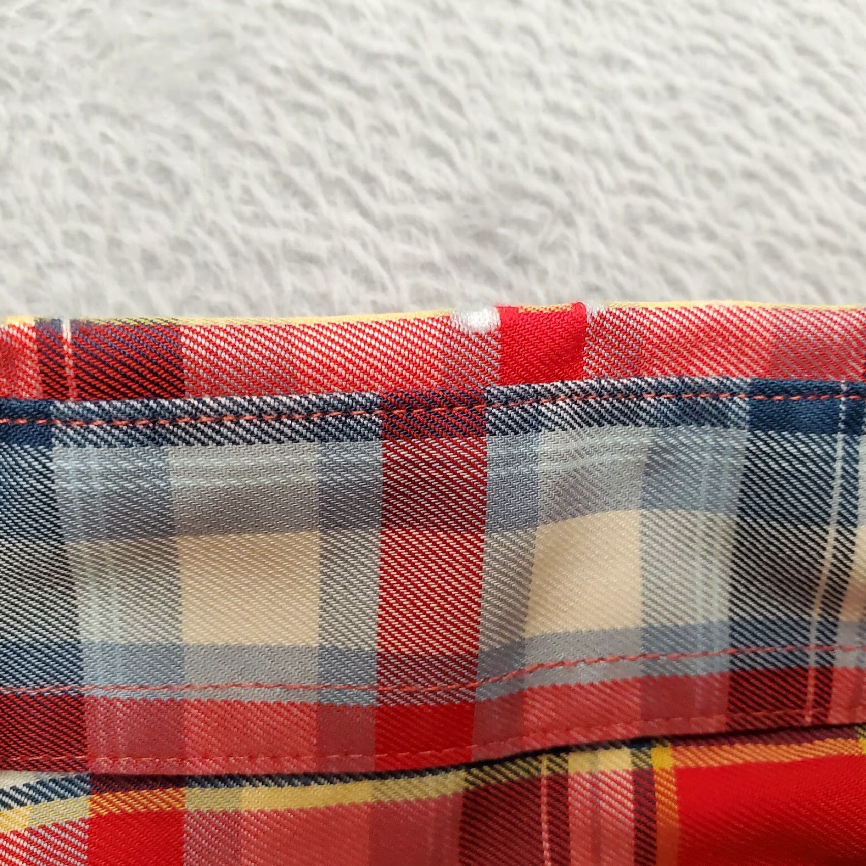 Vintage VINTAGE Cabela's Shirt Men L Red Plaid Button Short Sleeve 100% Cotton Casual Size US L / EU 52-54 / 3 - 5 Thumbnail