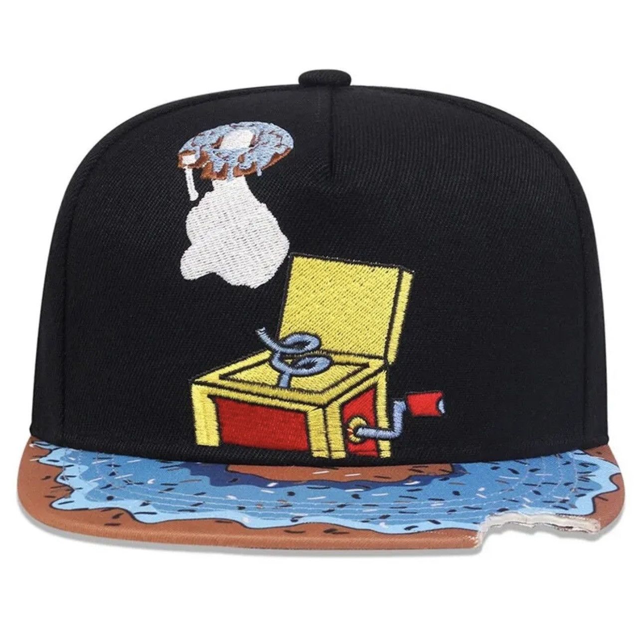 Designer Unisex Machine Fingers Embroidery Hip-hop Adjustable Casual Size ONE SIZE - 3 Thumbnail