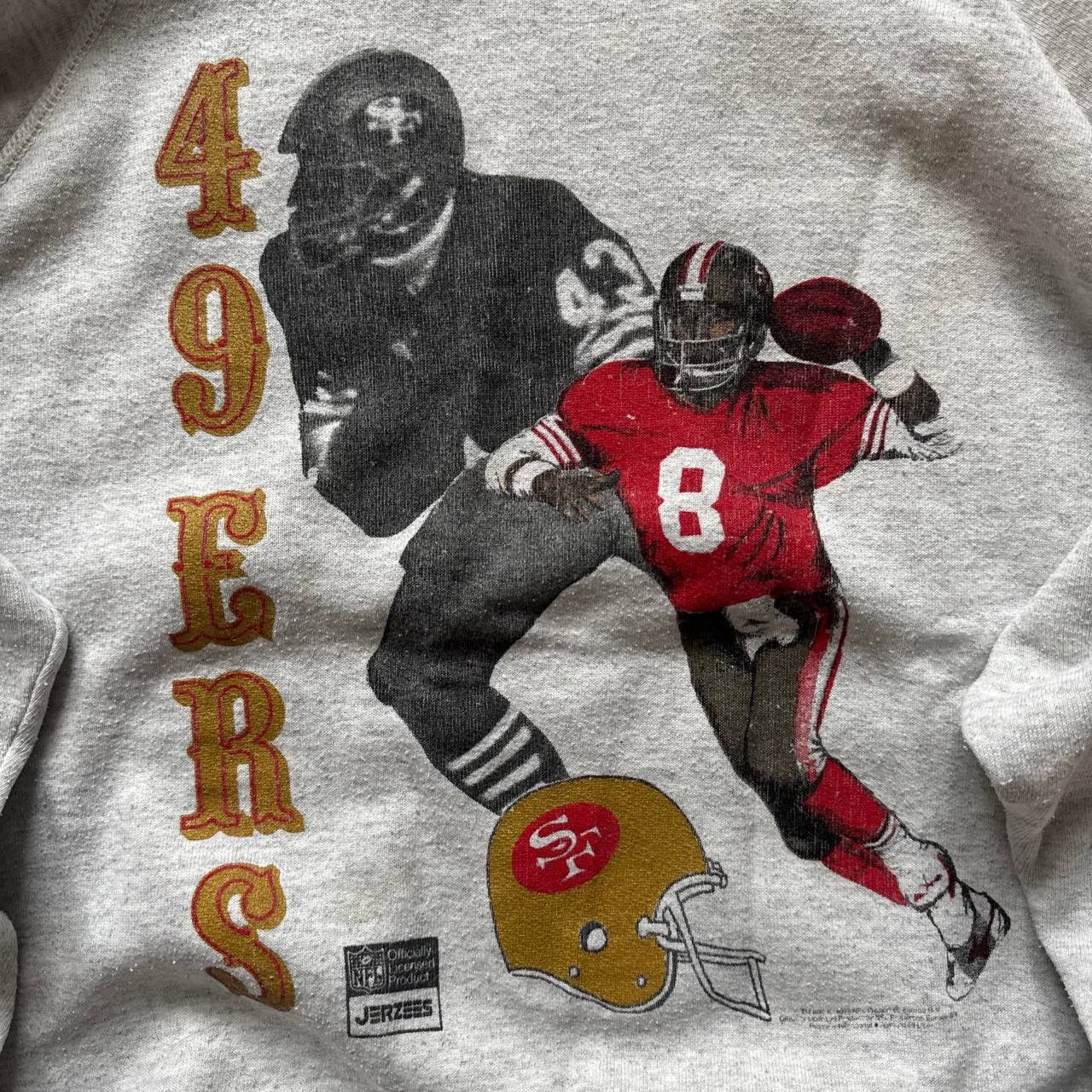 NFL Vintage San Francisco 90s 49ers Crewneck Sweatshirt Size US L / EU 52-54 / 3 - 4 Thumbnail