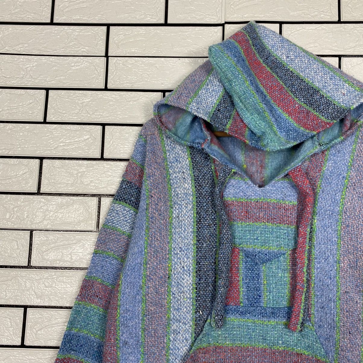 Japanese Brand Vintage Anorak Hoodie Wool Jacket Molina Striped Design Size US S / EU 44-46 / 1 - 8 Thumbnail
