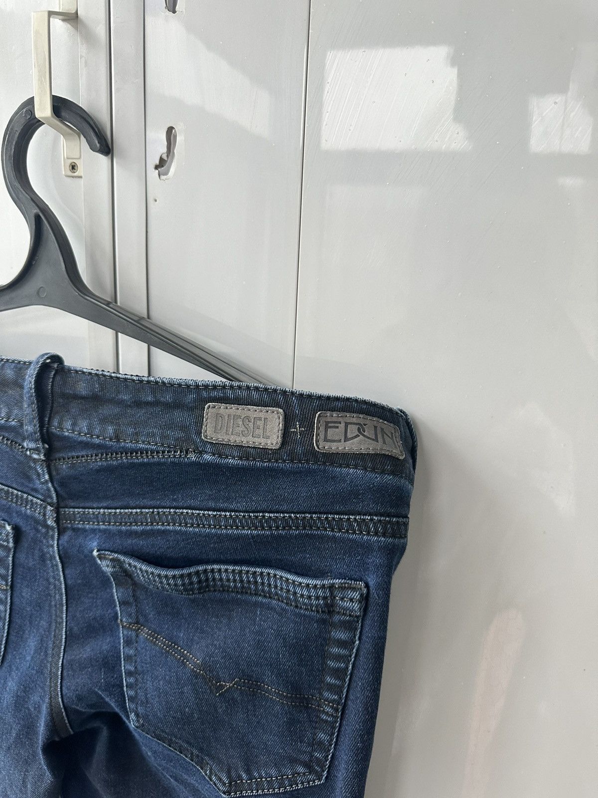 Diesel × EDUN Vintage Rare Diesel/Edun Denim Jeans Size US 31 - 14 Thumbnail