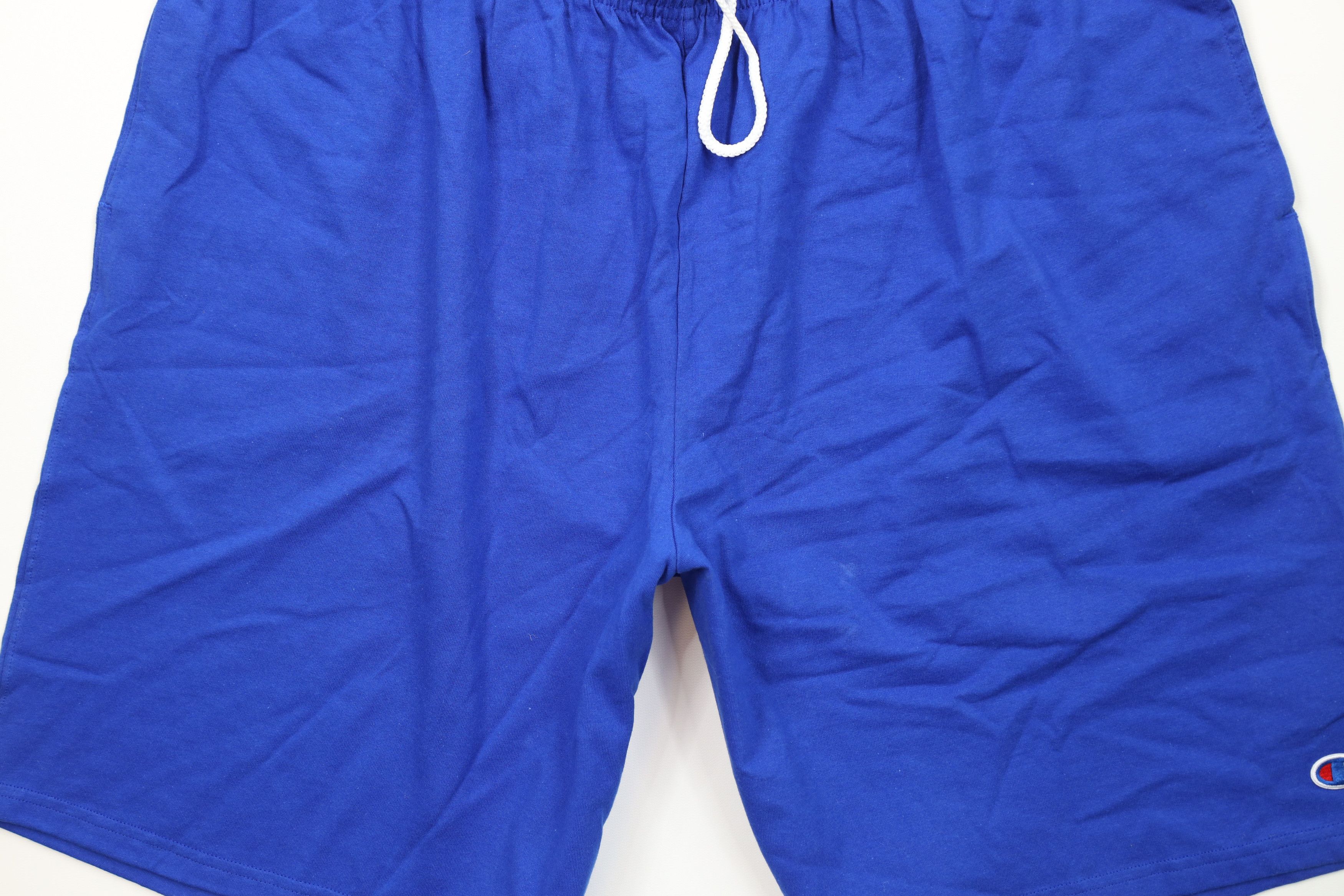 Champion Vintage Champion Classic Logo Above Knee Shorts Blue Cotton Size US 38 / EU 54 - 3 Thumbnail
