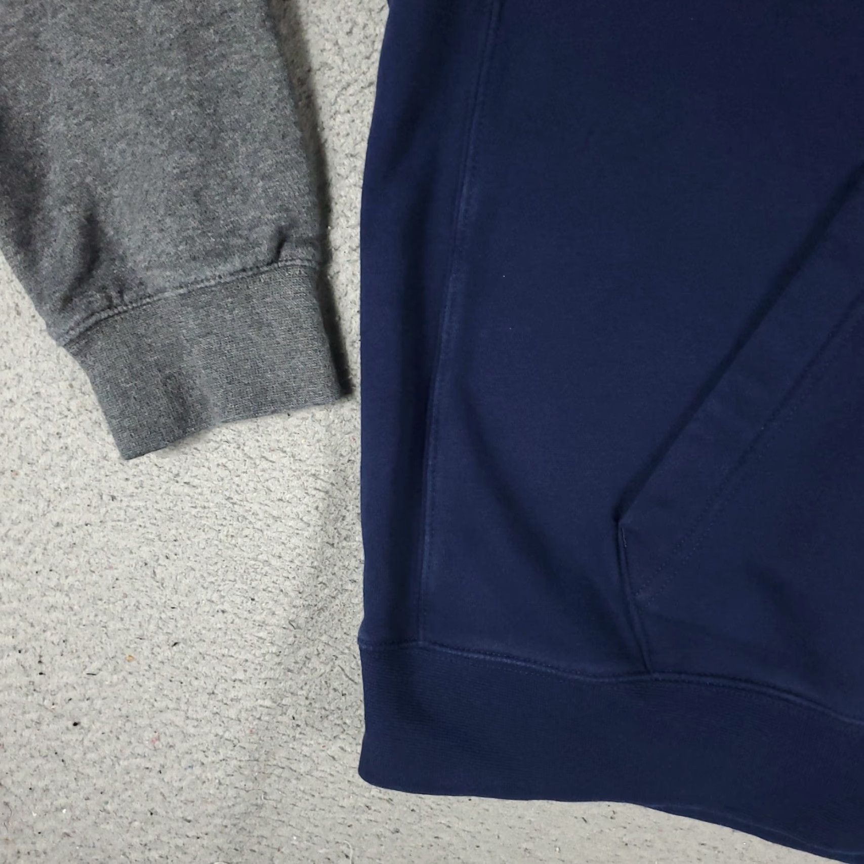 Nike Nike Hoodie Mens XL Blue Swoosh Pullover Sweatshirt | Crew Neck | Long Sleeve | Logo | Polyester Knit | All Seasons | Vintage: No Size US XL / EU 56 / 4 - 4 Thumbnail