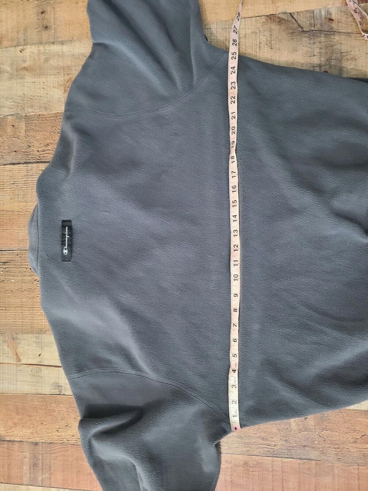 Champion Champion Auburn Fleece Jacket Large Gray Zip Up Size US XXL / EU 58 / 5 - 6 Thumbnail