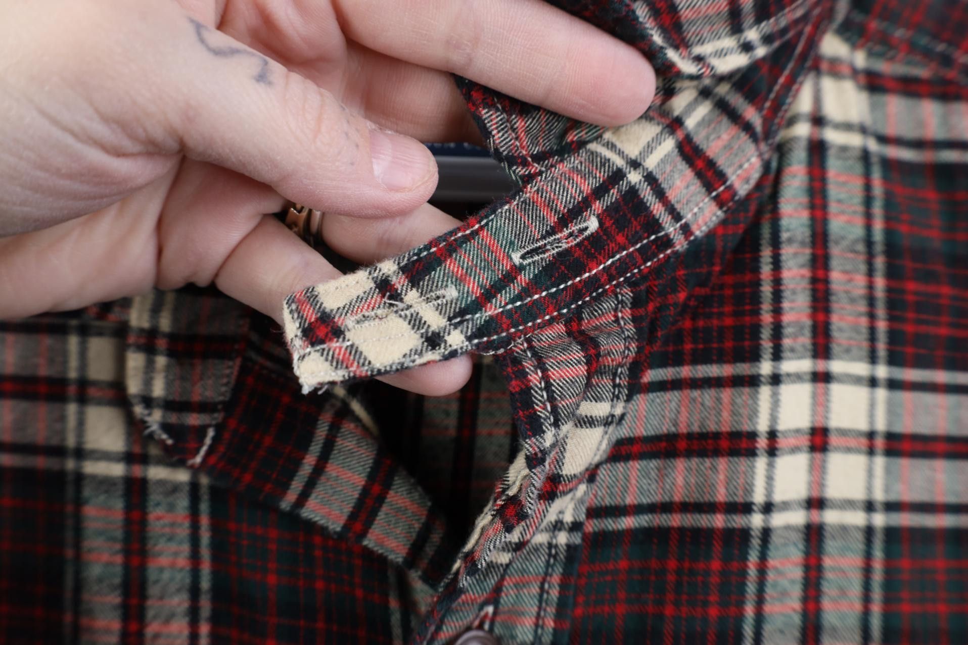 Polo Ralph Lauren Vintage 90s Ralph Lauren Flannel Button Shirt Plaid Size US M / EU 48-50 / 2 - 4 Thumbnail