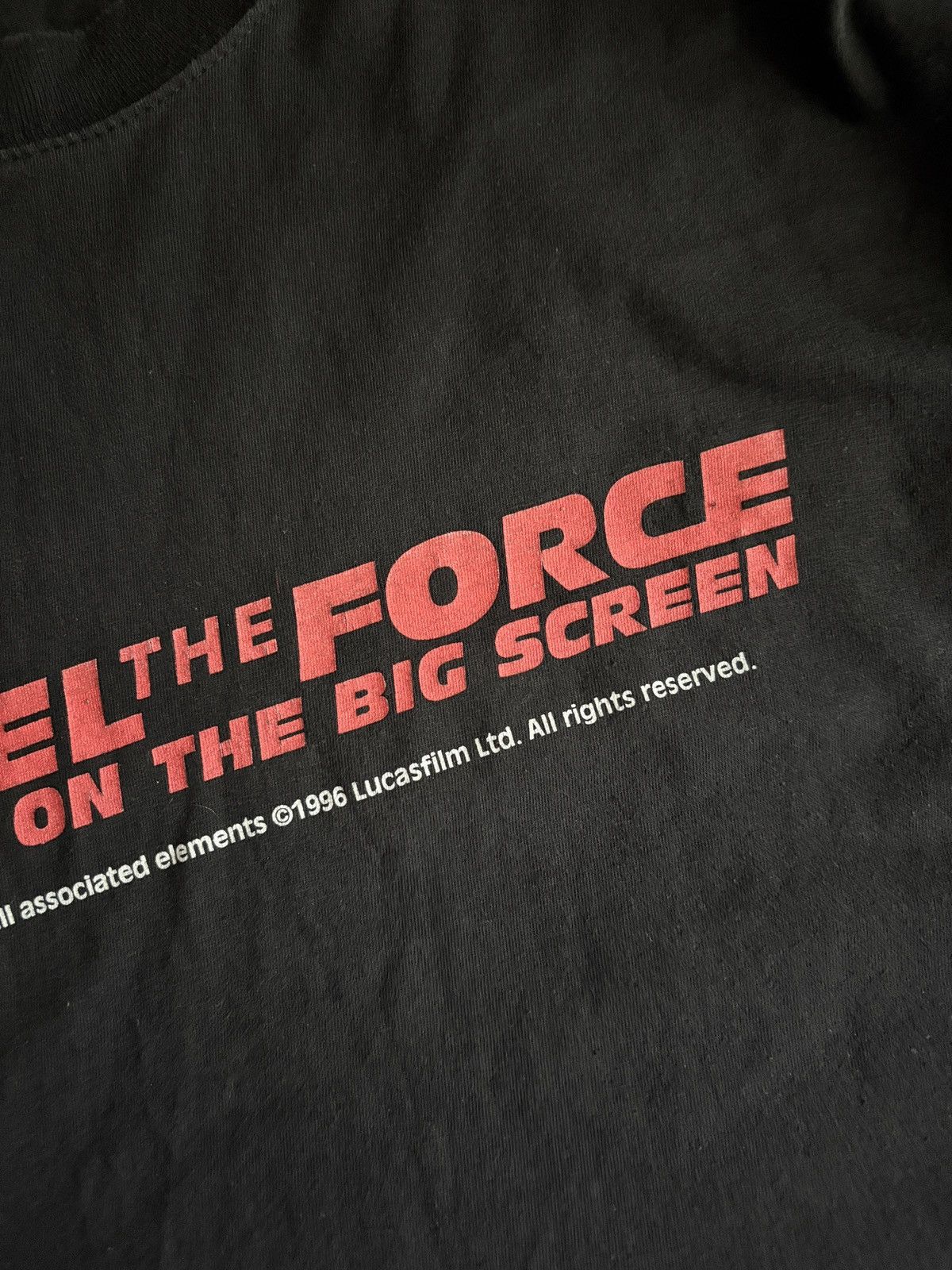 Star Wars Vintage 1996 Star Wars Promo Special Edition Feel the Power Size US XL / EU 56 / 4 - 5 Thumbnail