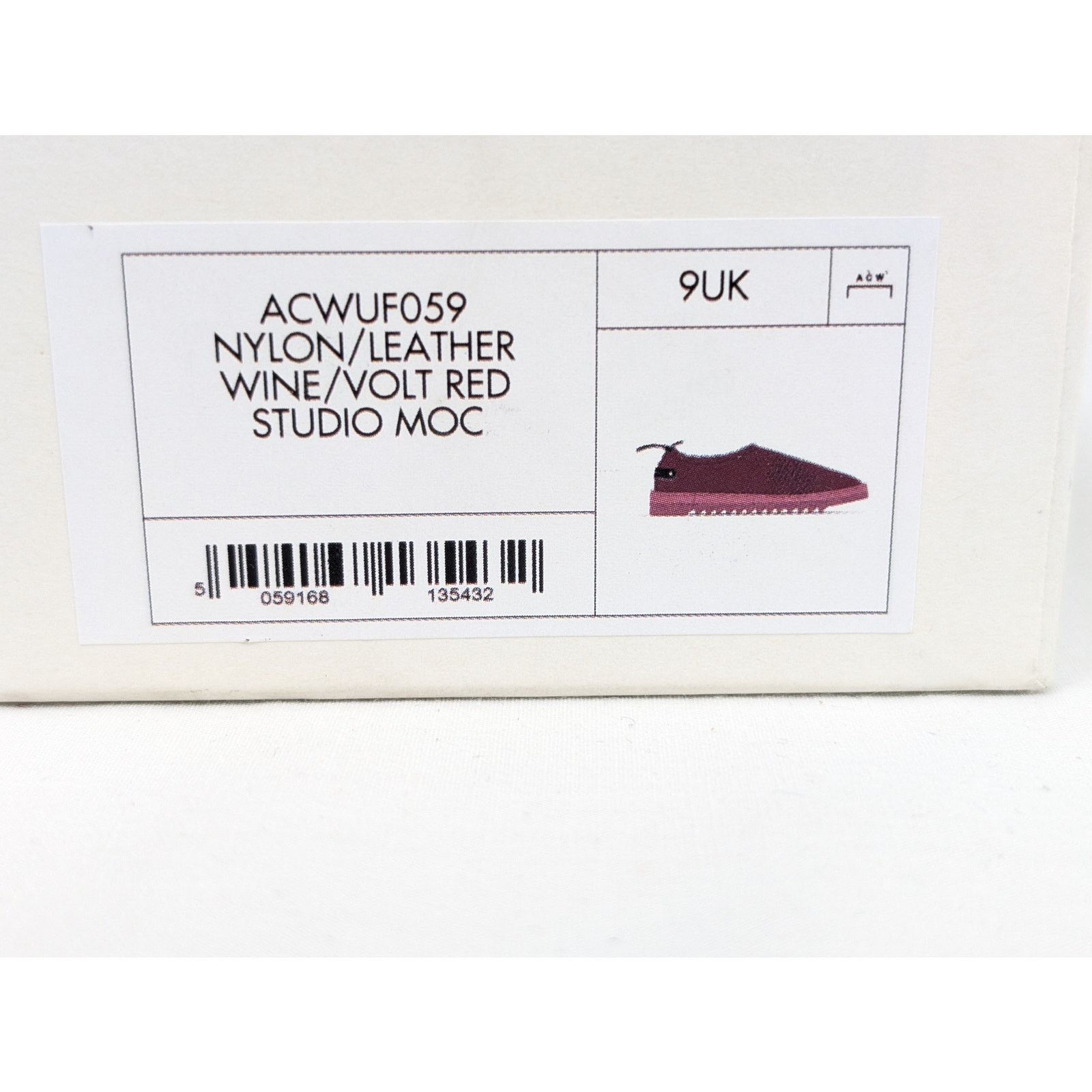 A-COLD-WALL* o1rshd1 Nylon Loafers Red Slip Ons in Maroon 9 UK - 10 US Size US 10 / EU 43 - 20 Thumbnail