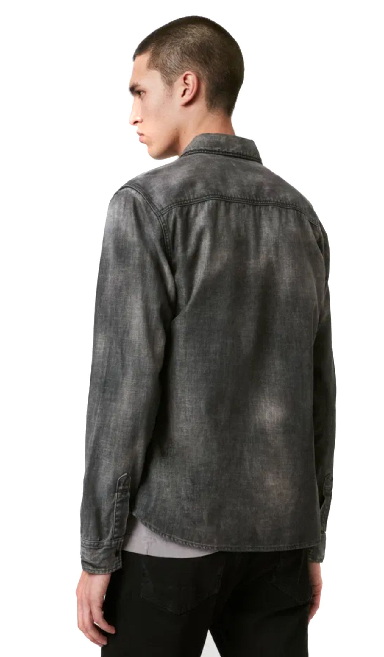 Allsaints AllSaints grey Garforth shirt Size US M / EU 48-50 / 2 - 9 Thumbnail