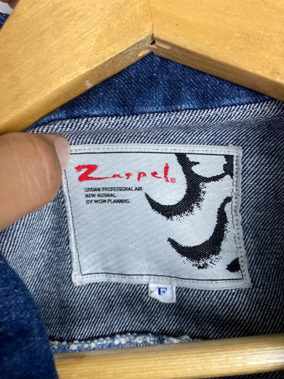 Japanese Brand vintage japanese brand denim jacket bomber style Size US XXL / EU 58 / 5 - 6 Thumbnail