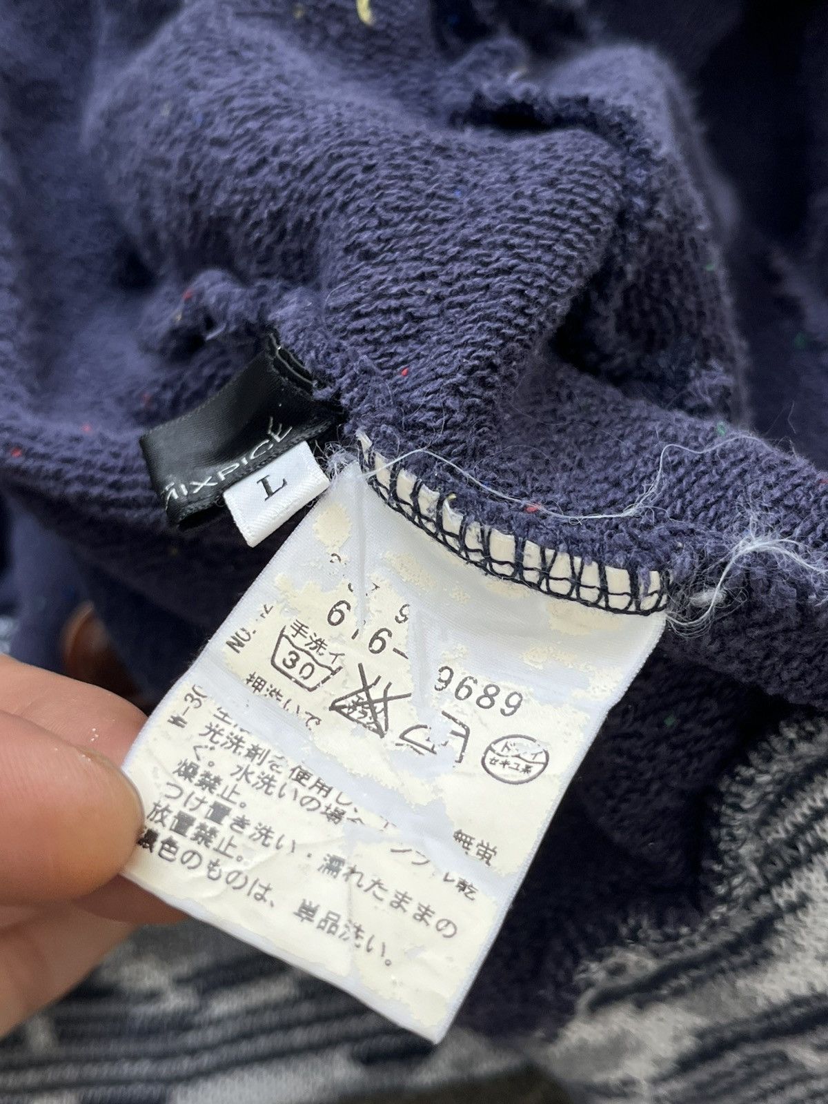 Vintage Japan brand TK MIXPICE Shawl Collar Cardigan Size US M / EU 48-50 / 2 - 10 Thumbnail