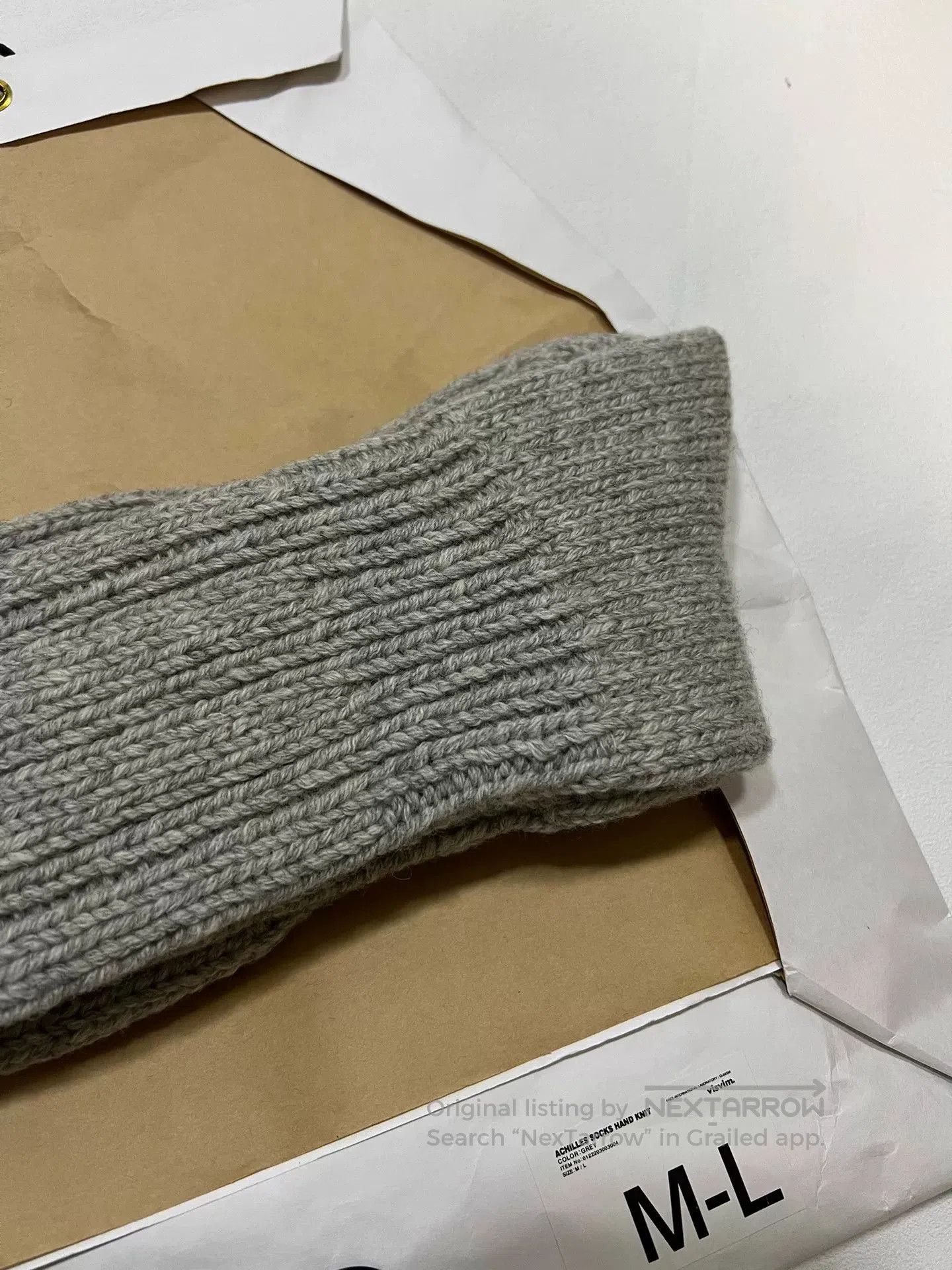 Visvim visvim 22AW Achilles Hand Knit Socks. Size ONE SIZE - 4 Thumbnail