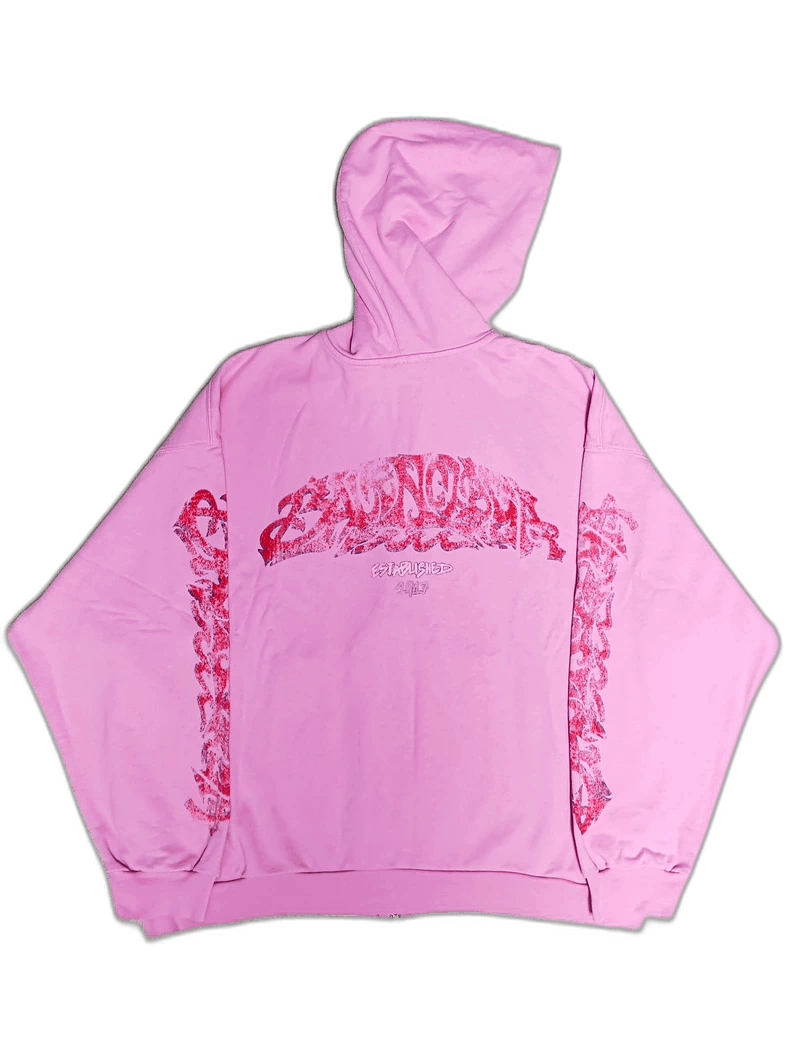 【BALENCIAGA】ロゴ フーディ Offshore LIMITED コットン ジップ BALENCIAGA】ロゴ フーディ Offshore LIMITED コットン ジップ