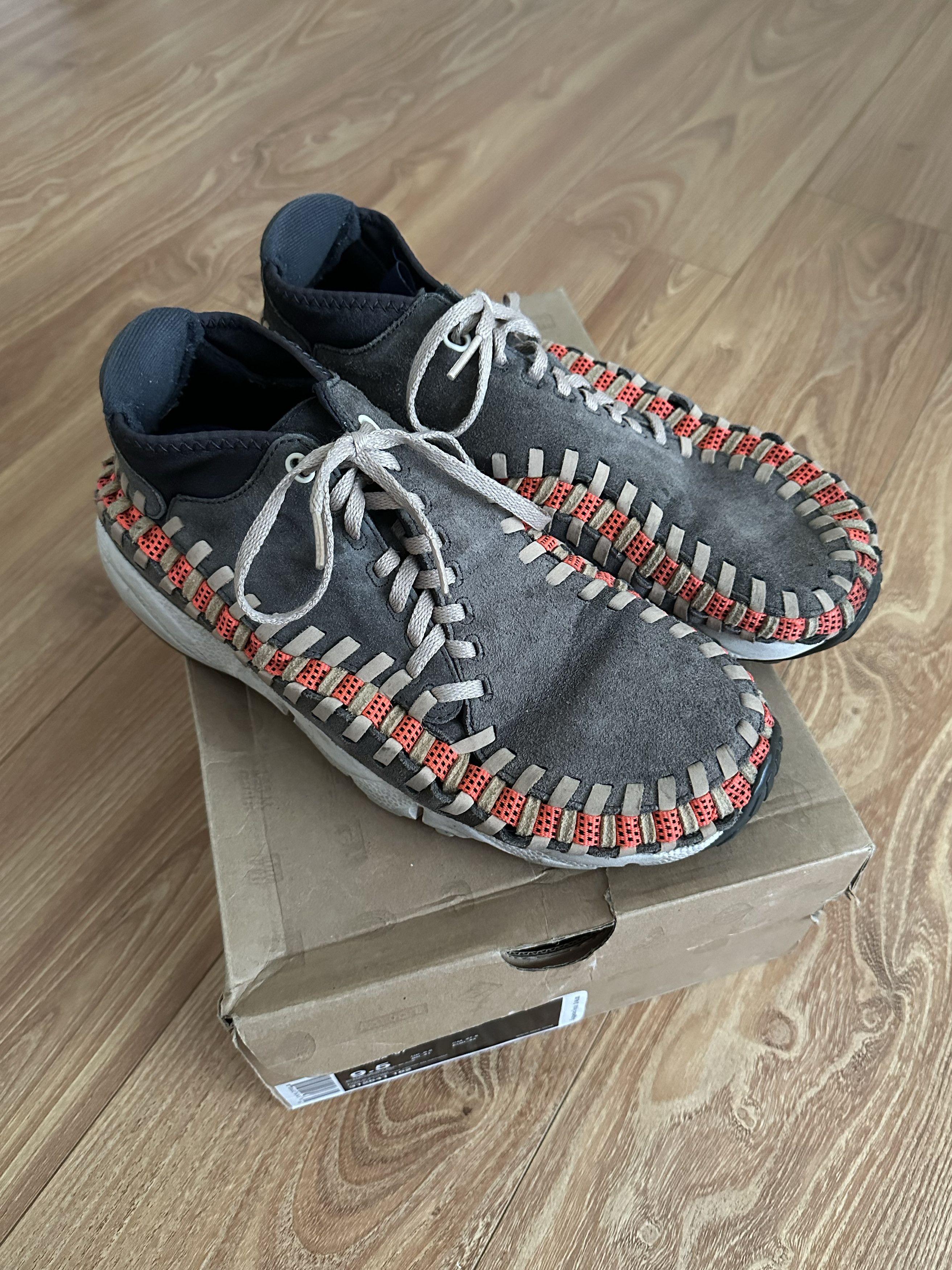 Nike Nike Air Footscape Woven Chukka Knit Midnight Stadium Size US 9.5 / EU 42-43 - 1 Thumbnail