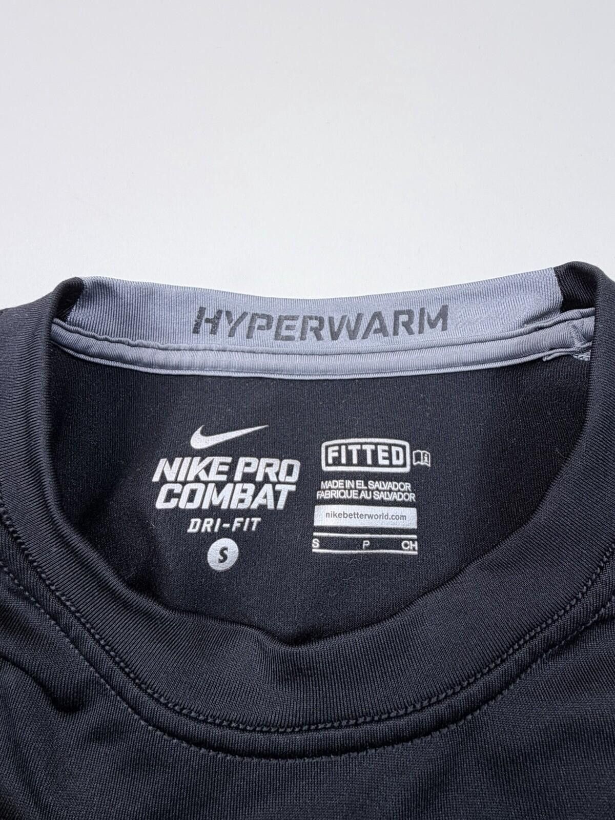 Nike Nike Black Pro Hyper warm Fitted Long-Sleeve Shirt Size S Size US S / EU 44-46 / 1 - 4 Thumbnail