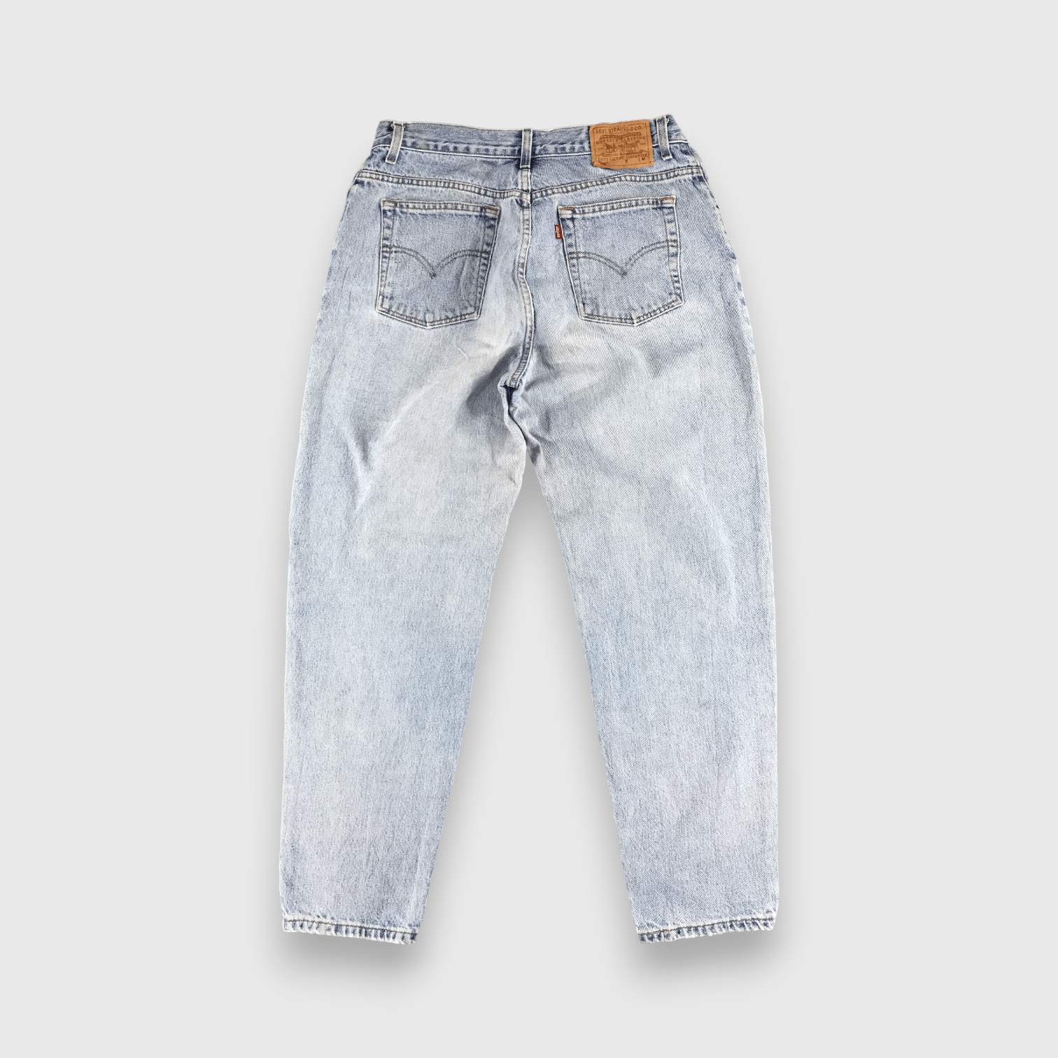 Levi's Vintage Levis 550 Jeans Faded Blue Denim -J580 Size US 34 / EU 50 - 2 Thumbnail