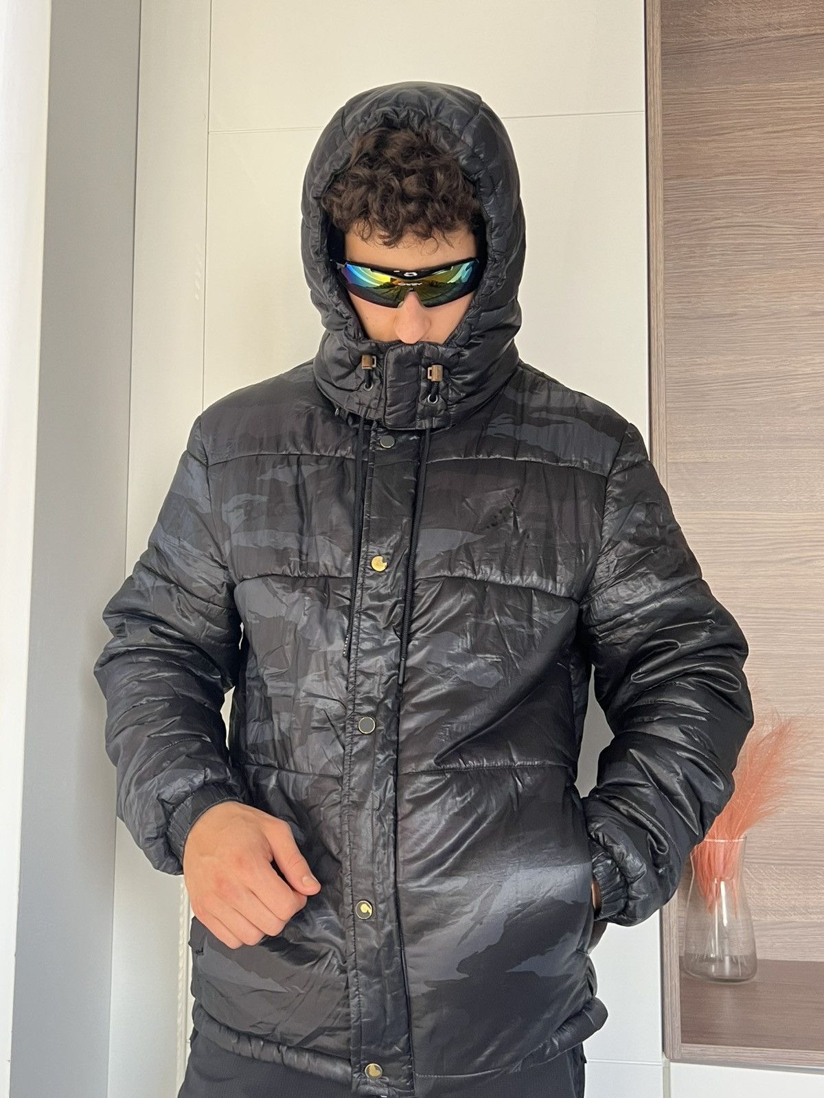 Jordan Brand × Nike ‼️Jordan By Nike Air Camo Puffer Regular Down Jacket ‼️ Size US M / EU 48-50 / 2 - 4 Thumbnail
