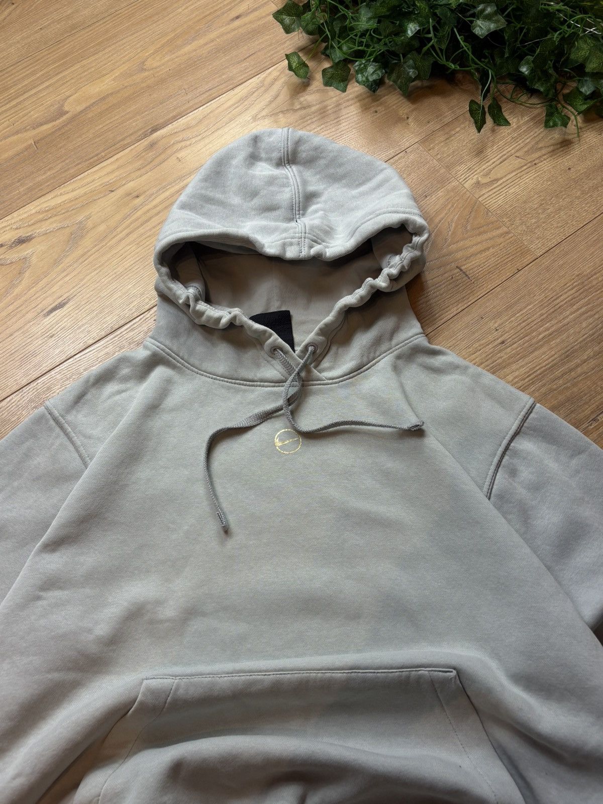 Nike 00s Nike Vintage Center Swoosh Logo Oversized Hoodie Rare Size US S / EU 44-46 / 1 - 3 Thumbnail
