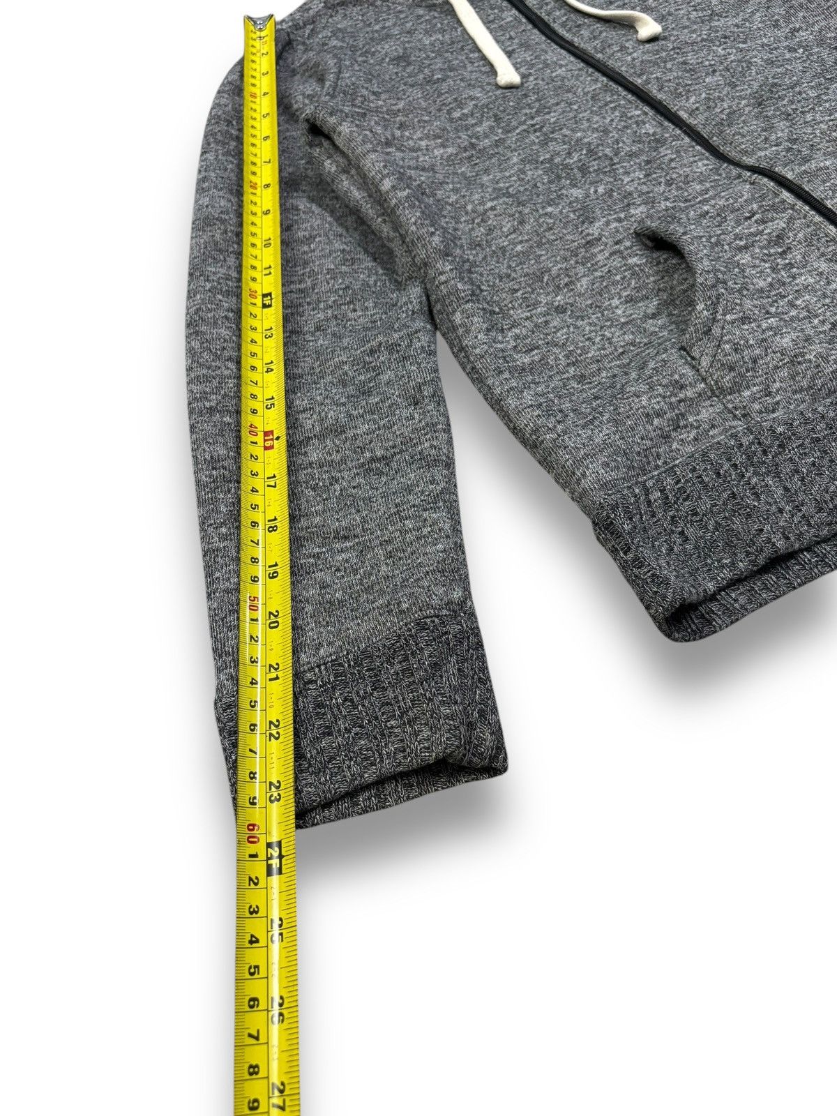 Japanese Brand Japanese Brand Anti Label Jean Sherpa Lined Full Zip Hoodie Size L / US 10 / IT 46 - 9 Thumbnail
