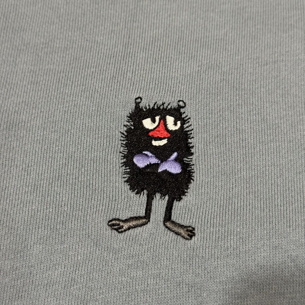 Anime Vintage Moomin Character Sweatshirt - Embroidered Stinky Size US L / EU 52-54 / 3 - 5 Thumbnail