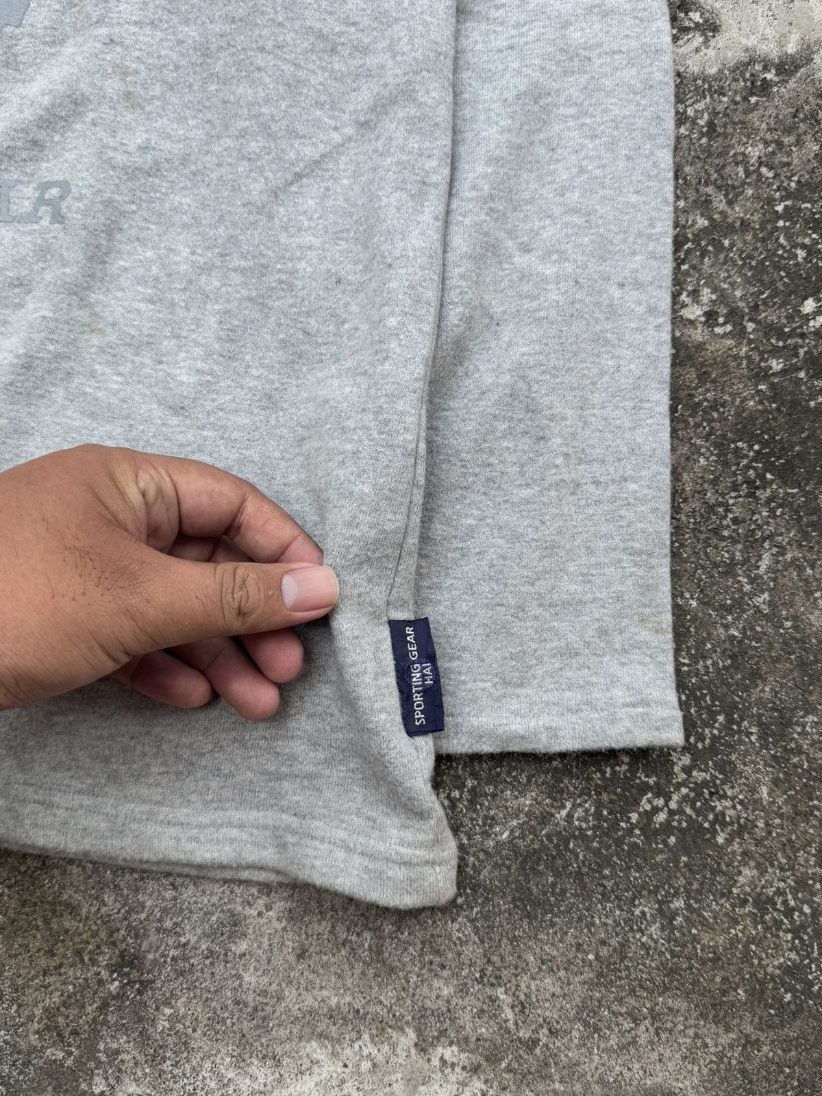 Hai Sporting Gear × Issey Miyake × Japanese Brand Issey Miyake Hai Sweatshirt Size US M / EU 48-50 / 2 - 5 Thumbnail