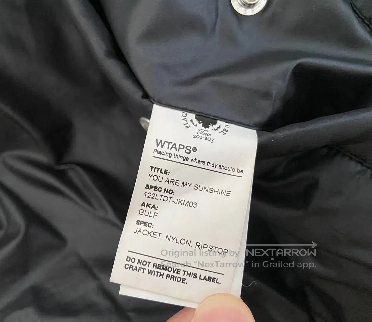 Wtaps WTAPS Gulf Jacket Nylon Outerwear. Size US L / EU 52-54 / 3 - 4 Thumbnail