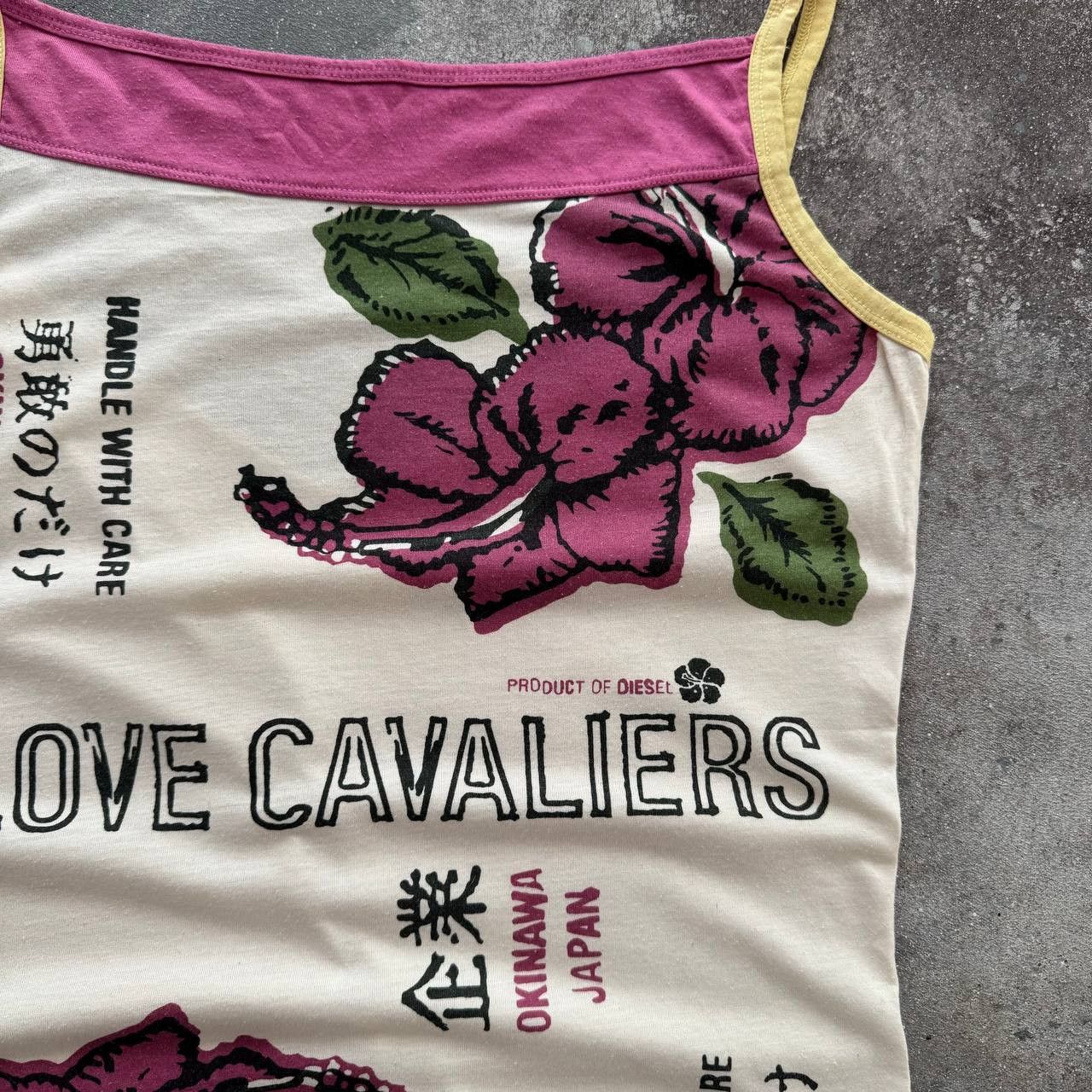Diesel Y2K Diesel Vintage Love Cavaliers Rare Tank Top Size M / US 6-8 / IT 42-44 - 4 Thumbnail