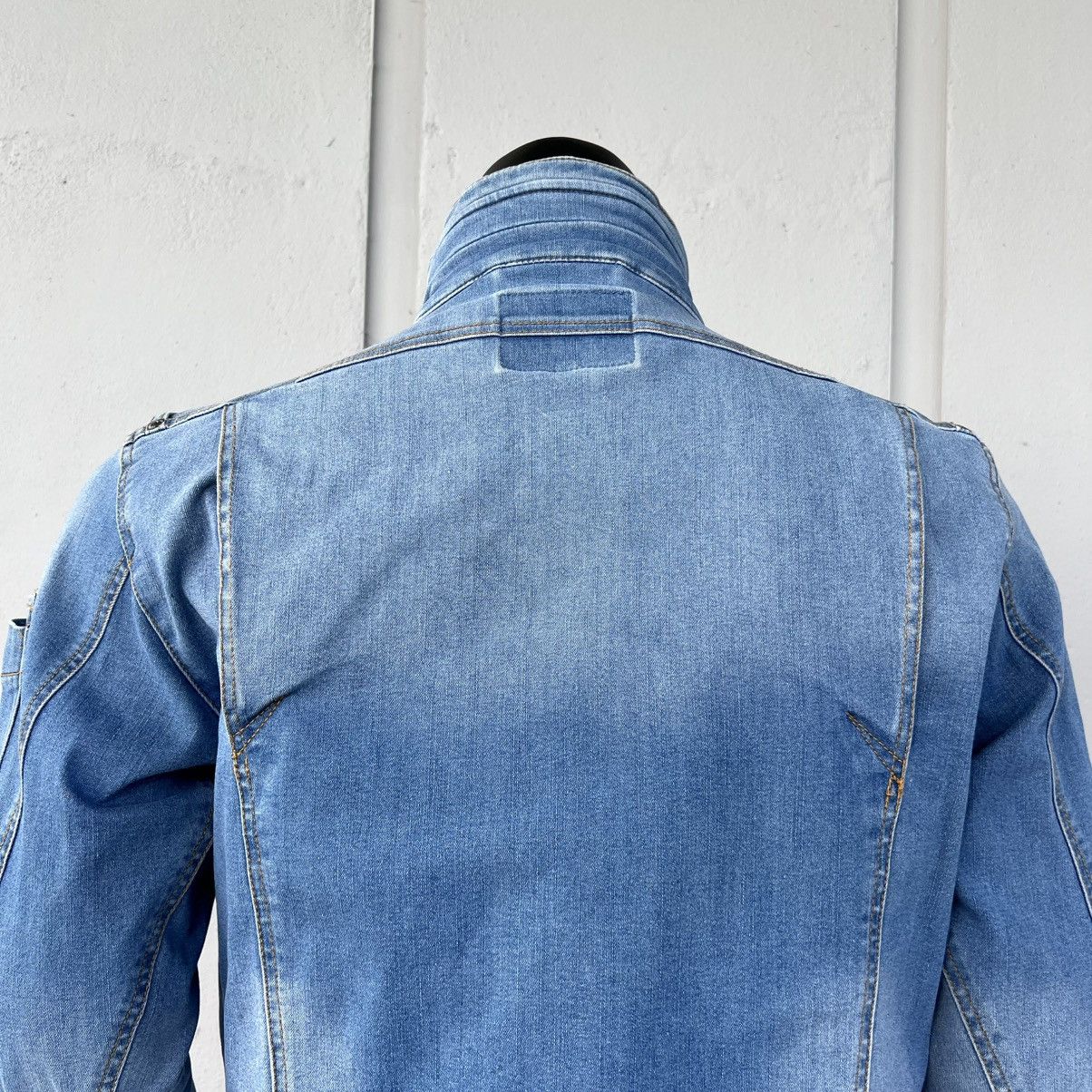 Japanese Brand I'z FRONTIER Stretch Denim Jacket Size US L / EU 52-54 / 3 - 13 Thumbnail