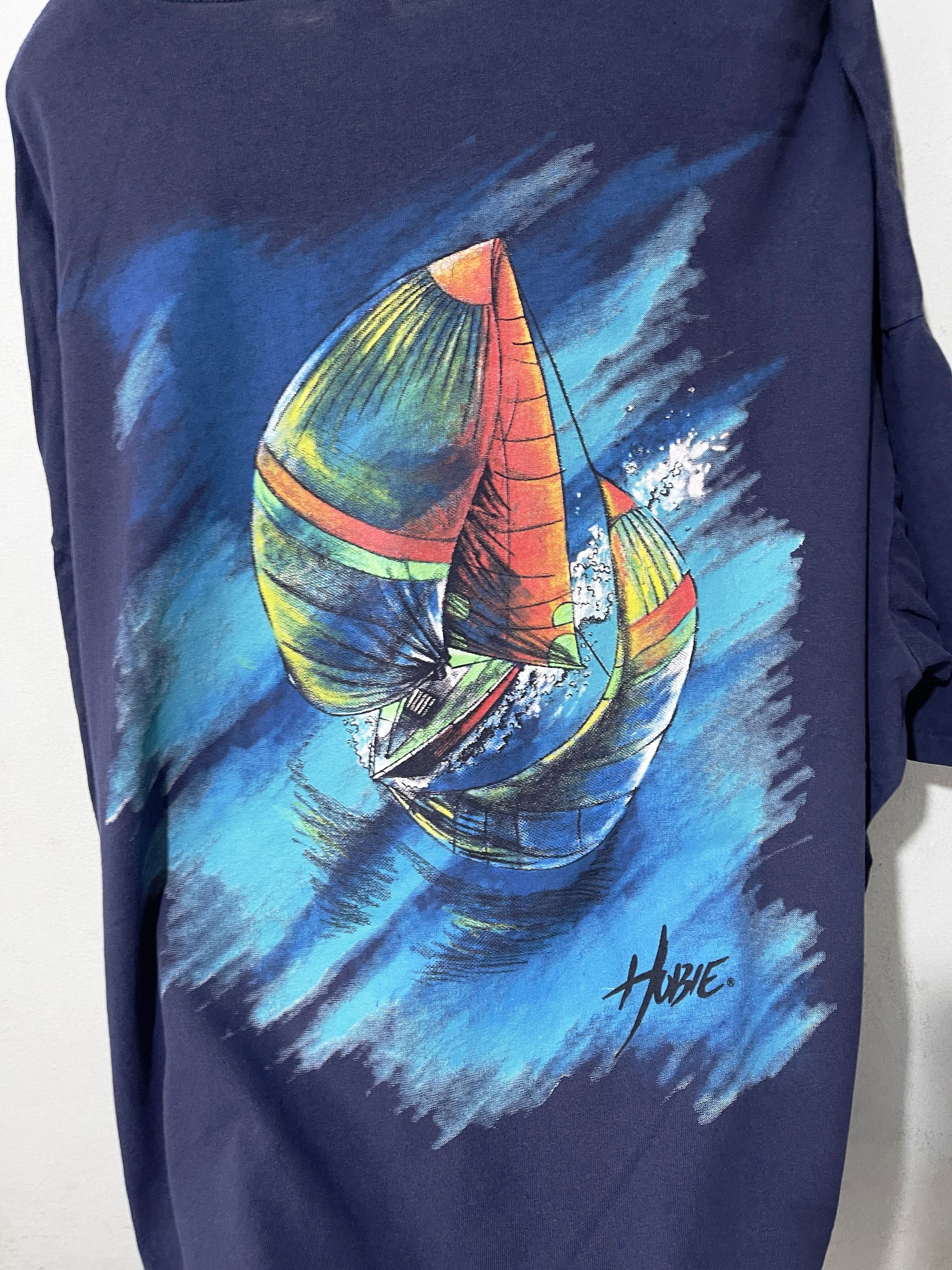 Vintage Vintage 90s Hobie Surf Shirt Size US XXL / EU 58 / 5 - 2 Thumbnail