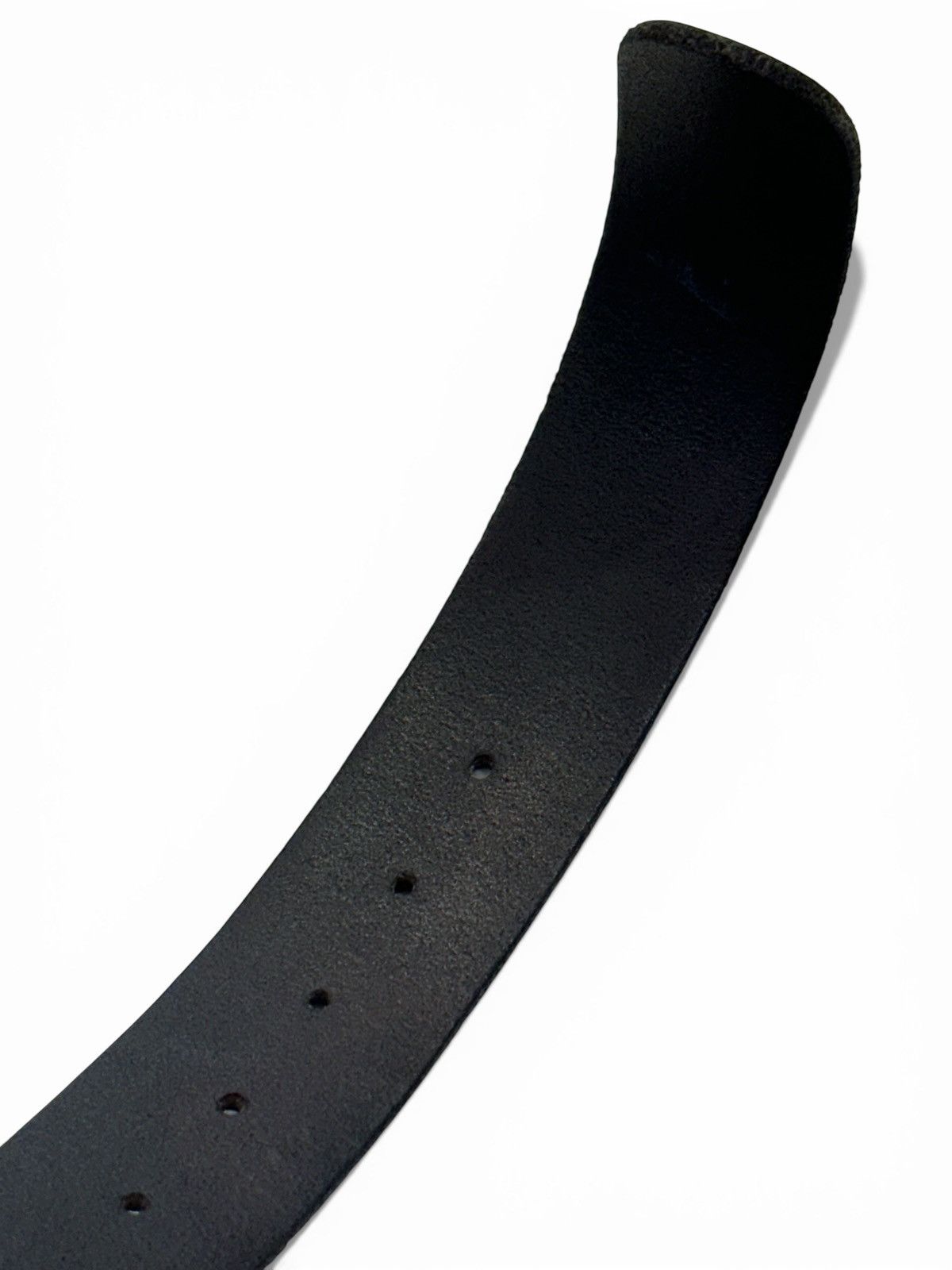 Gucci Gucci GG Black Leather Belt Size ONE SIZE - 7 Thumbnail
