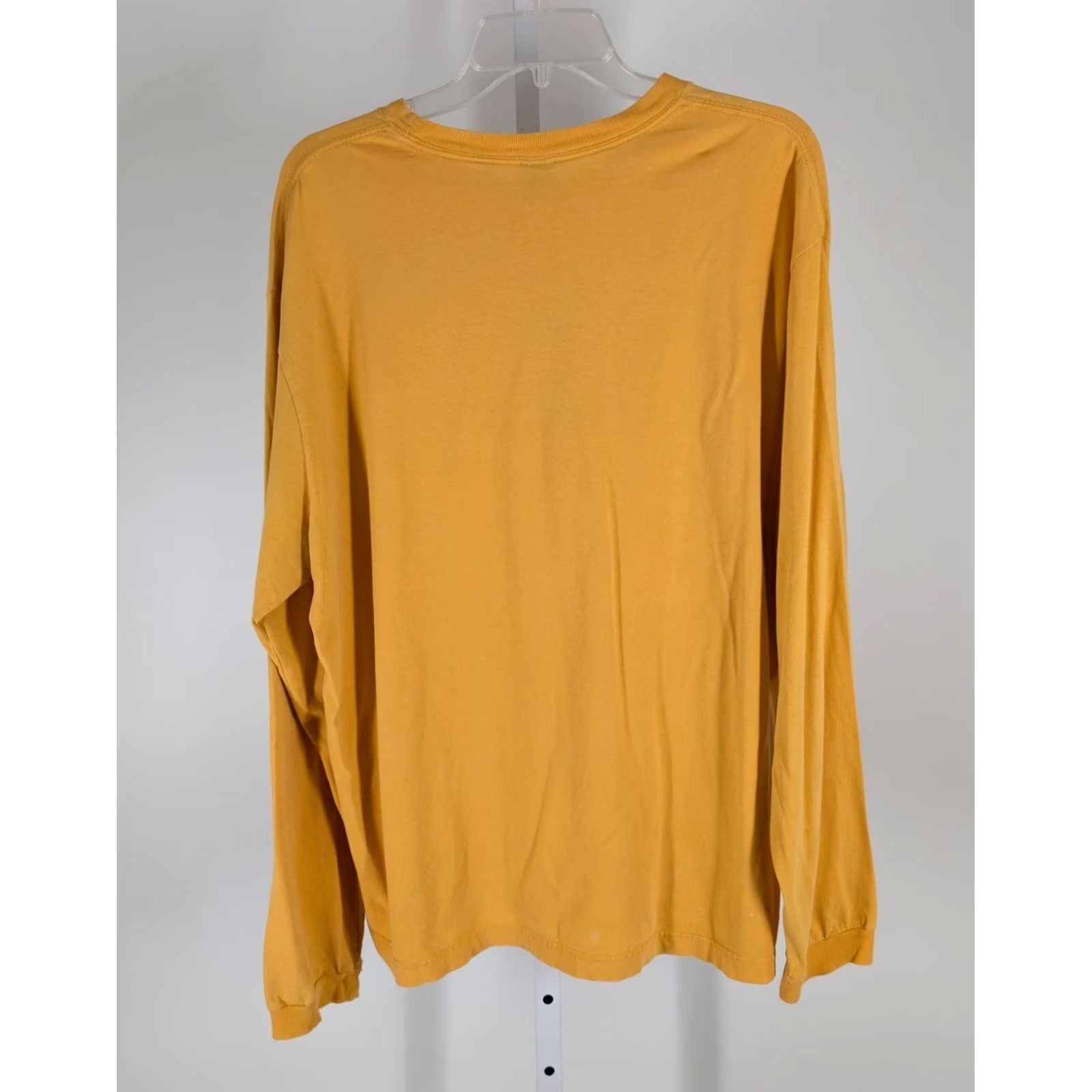 Gap VINTAGE Gap Snowmobiling Graphic Long Sleeve Shirt Mens L Yellow 90s Mustard Cotton 1990s Thrash Thin Size US L / EU 52-54 / 3 - 2 Thumbnail