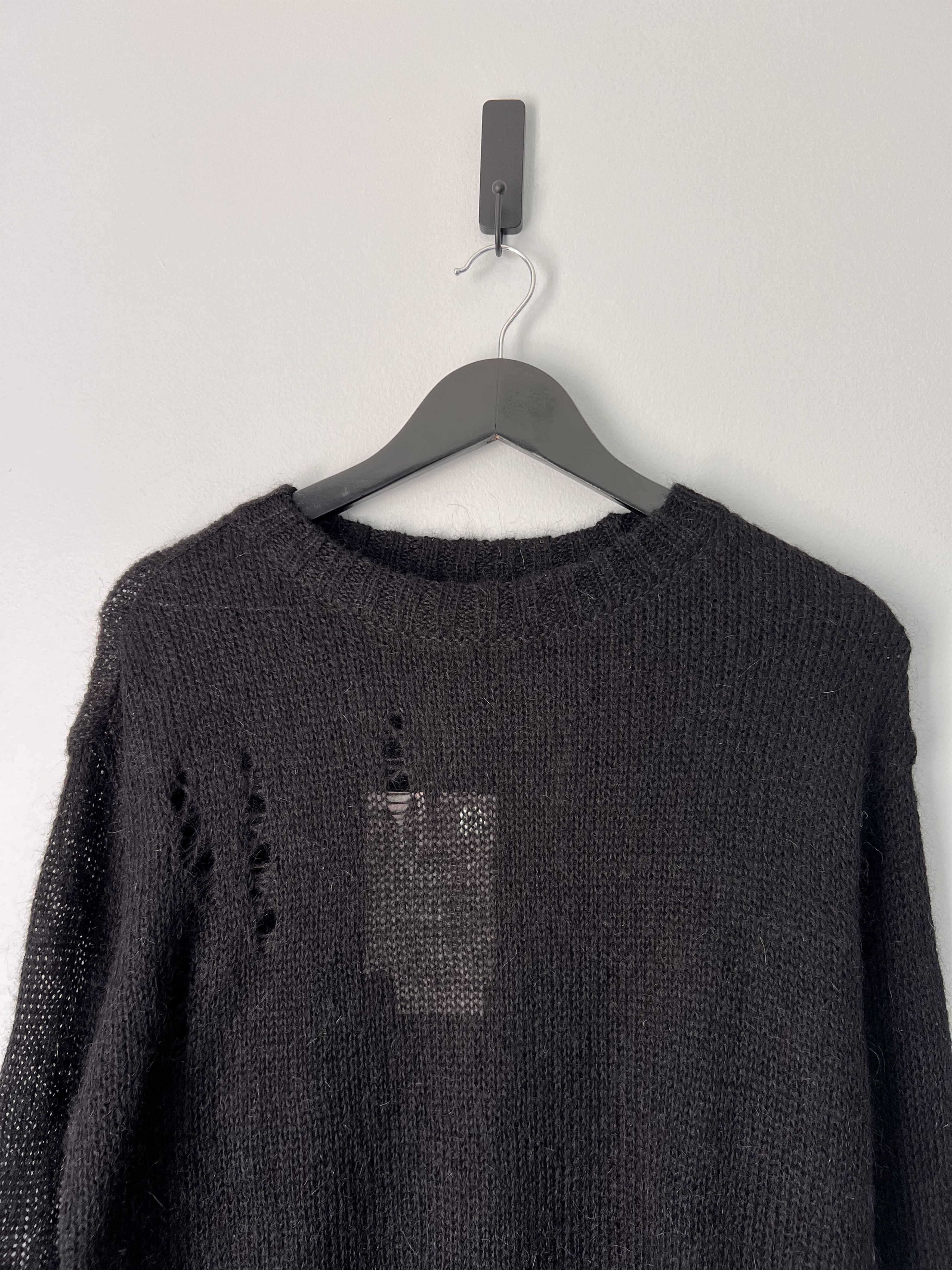 Andersson Bell Andersson Bell ADSB Mohair Sweater in Black Size US M / EU 48-50 / 2 - 2 Thumbnail