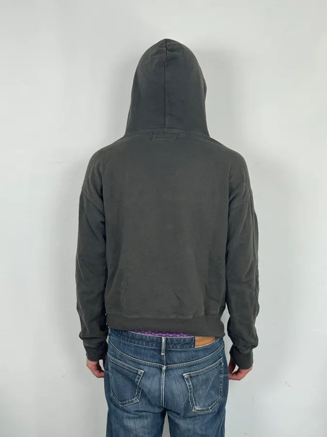 Polo Ralph Lauren 2010s Ralph Lauren Dark Grey USA Flag Buttoned Hoodie Size US M / EU 48-50 / 2 - 3 Thumbnail
