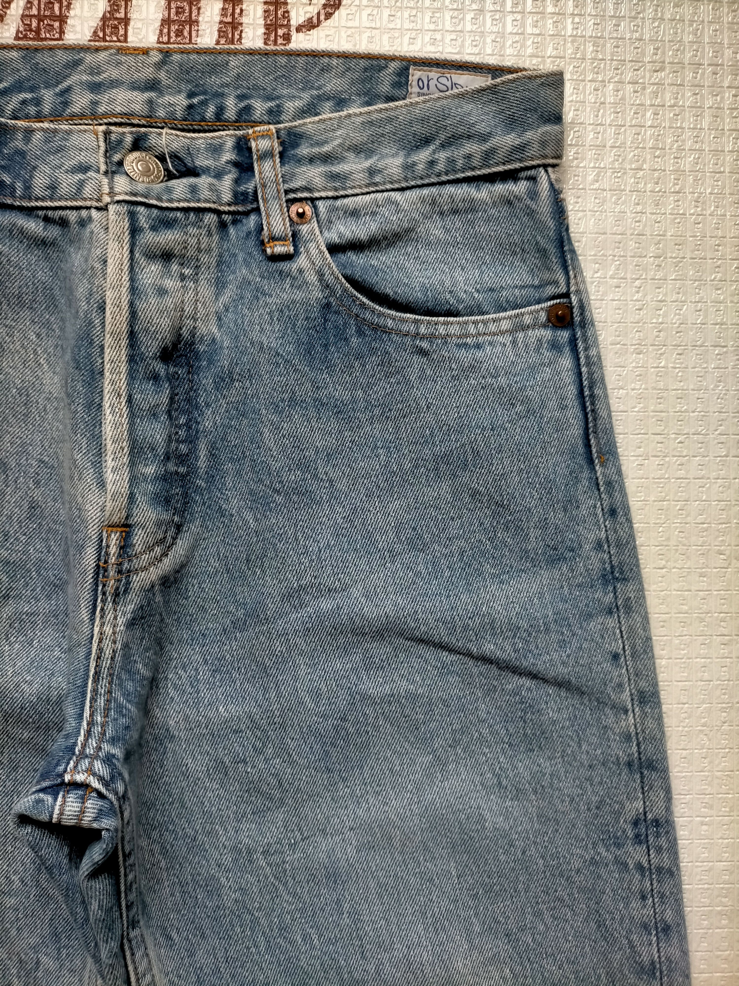 Orslow Orslow Japan Button Fly Blue Jeans Size US 30 / EU 46 - 5 Thumbnail