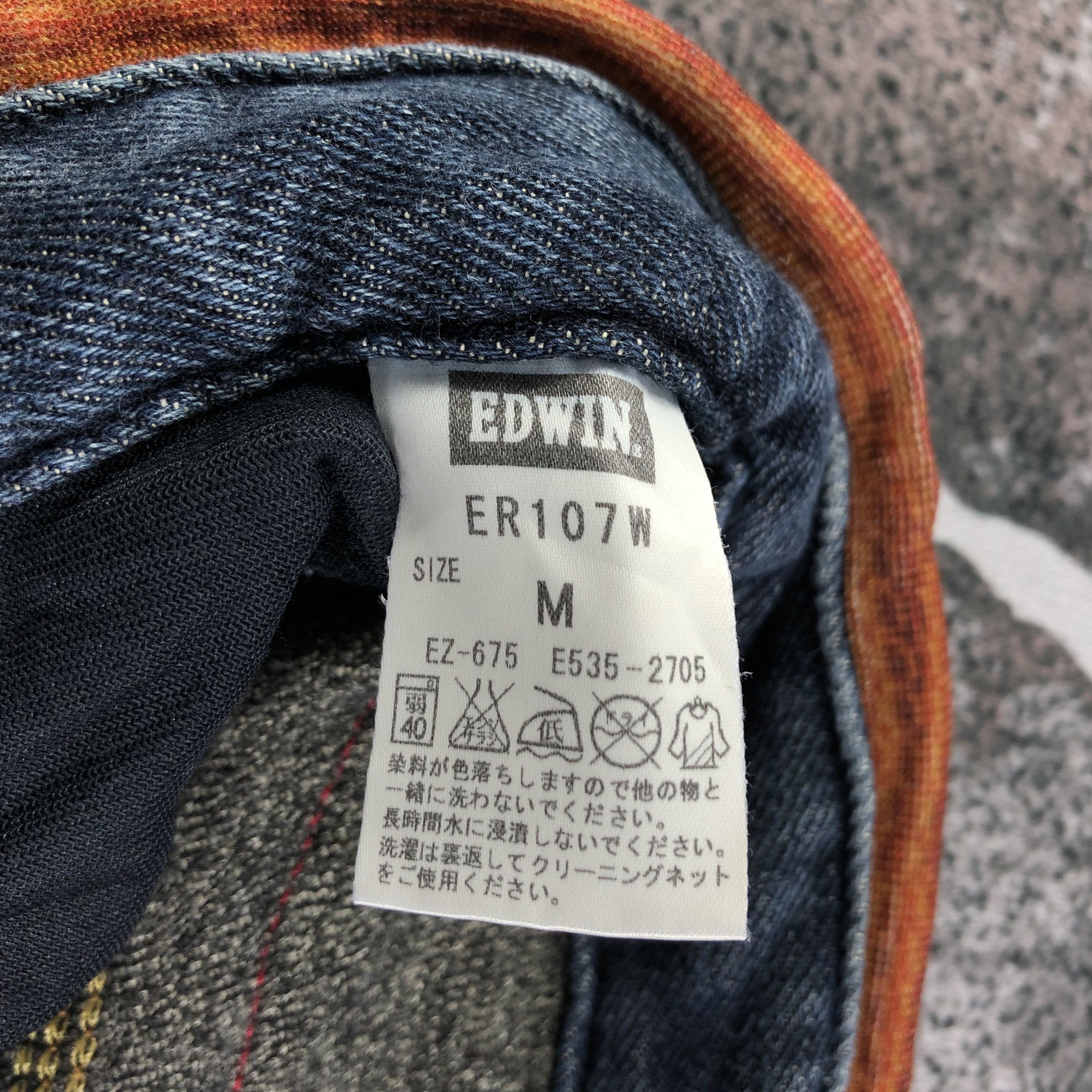 Edwin Edwin Jersey Jeans Faded Blue Denim KJ1494 Size US 32 / EU 48 - 10 Thumbnail