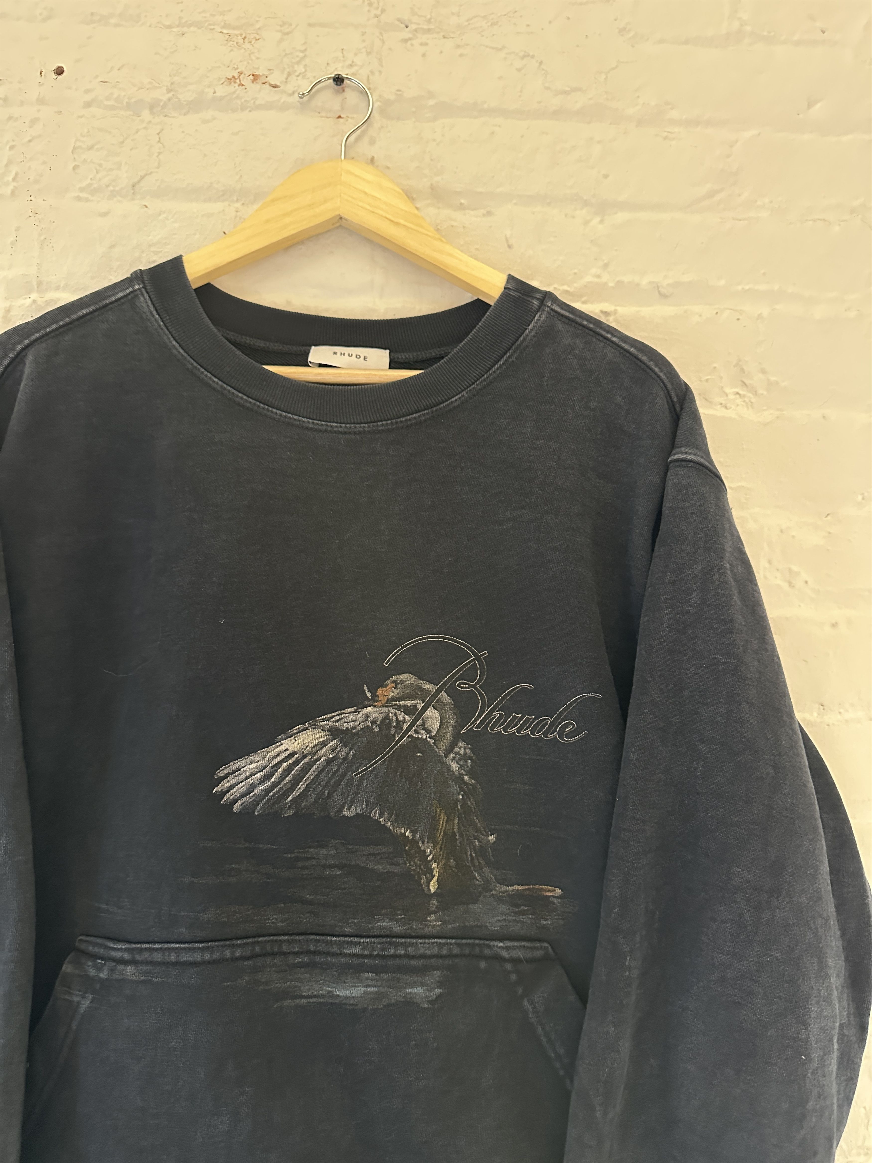 Rhude Rhude Stay Close to Nature Crewneck Size US M / EU 48-50 / 2 - 2 Thumbnail